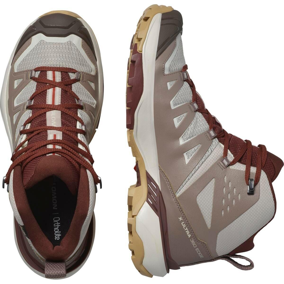 Zilver/Wolk - Salomon - X Ultra 360 Edge GTX Hiking Boot Womens - 5