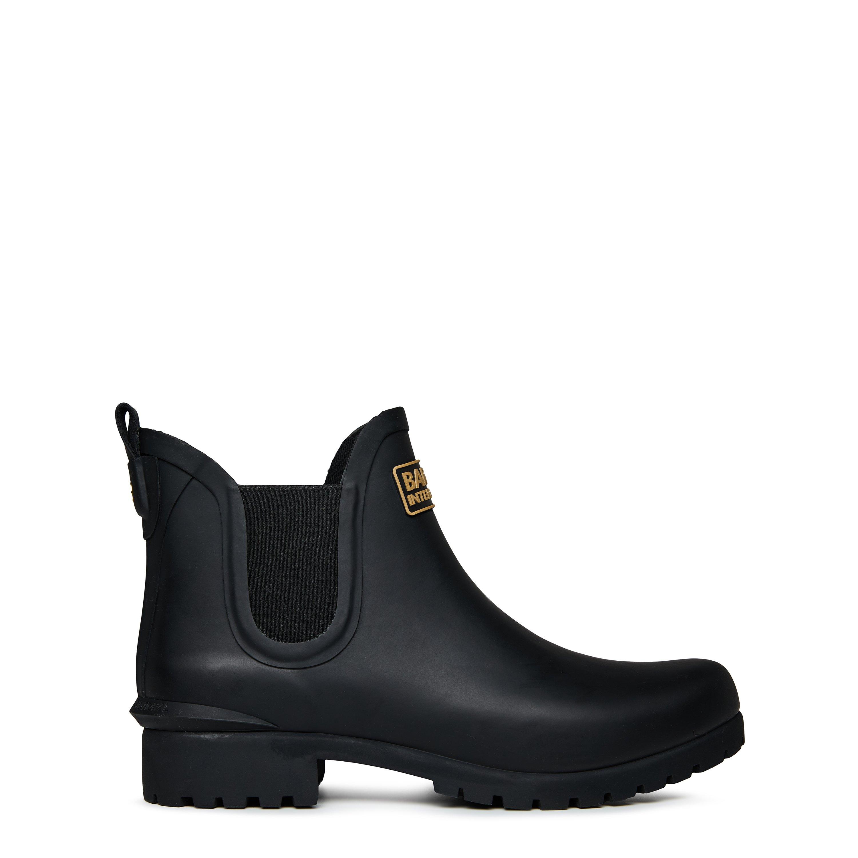 Black - Barbour International - Irina Wellington Boots - 1