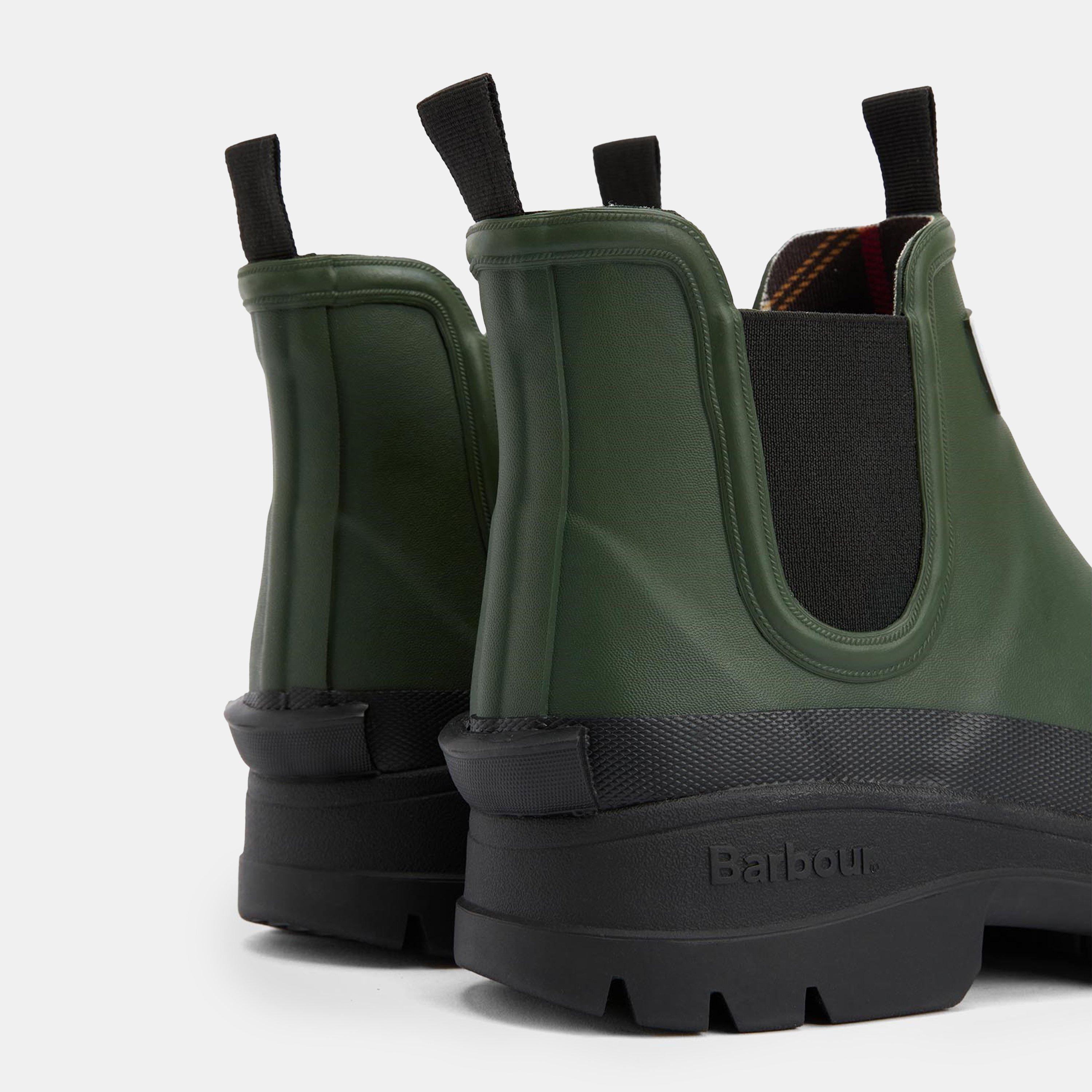 Olive/Black - Barbour - Nimbus Ankle Wellingtons - 4