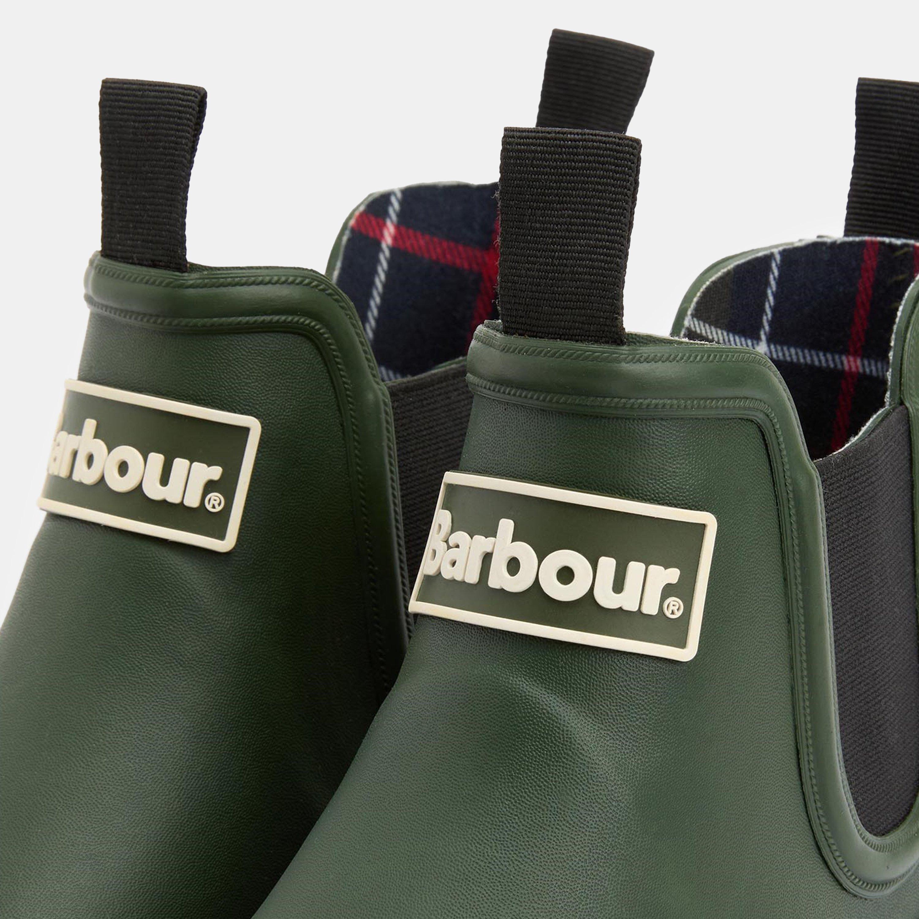 Olive/Black - Barbour - Nimbus Ankle Wellingtons - 6