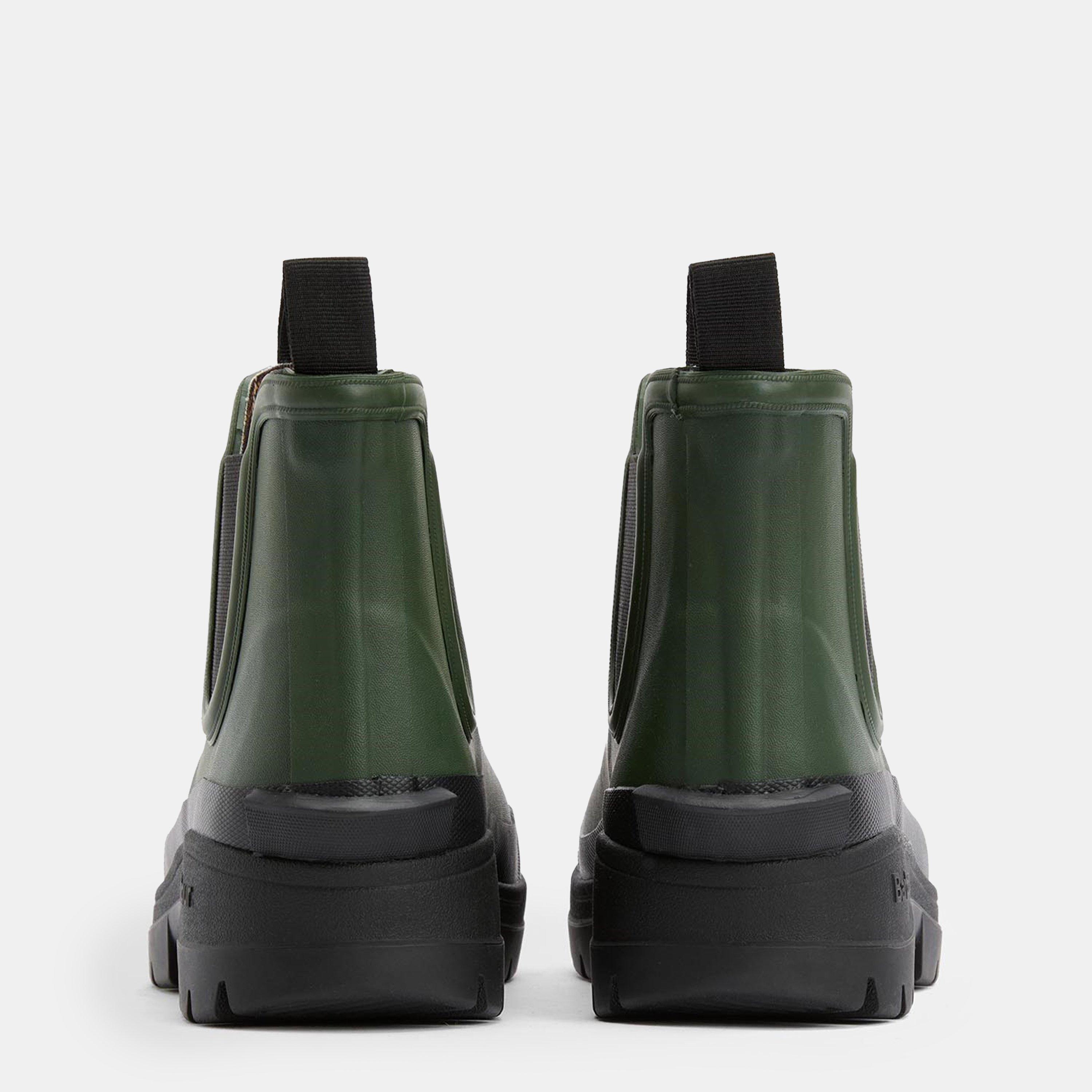 Olive/Black - Barbour - Nimbus Ankle Wellingtons - 8
