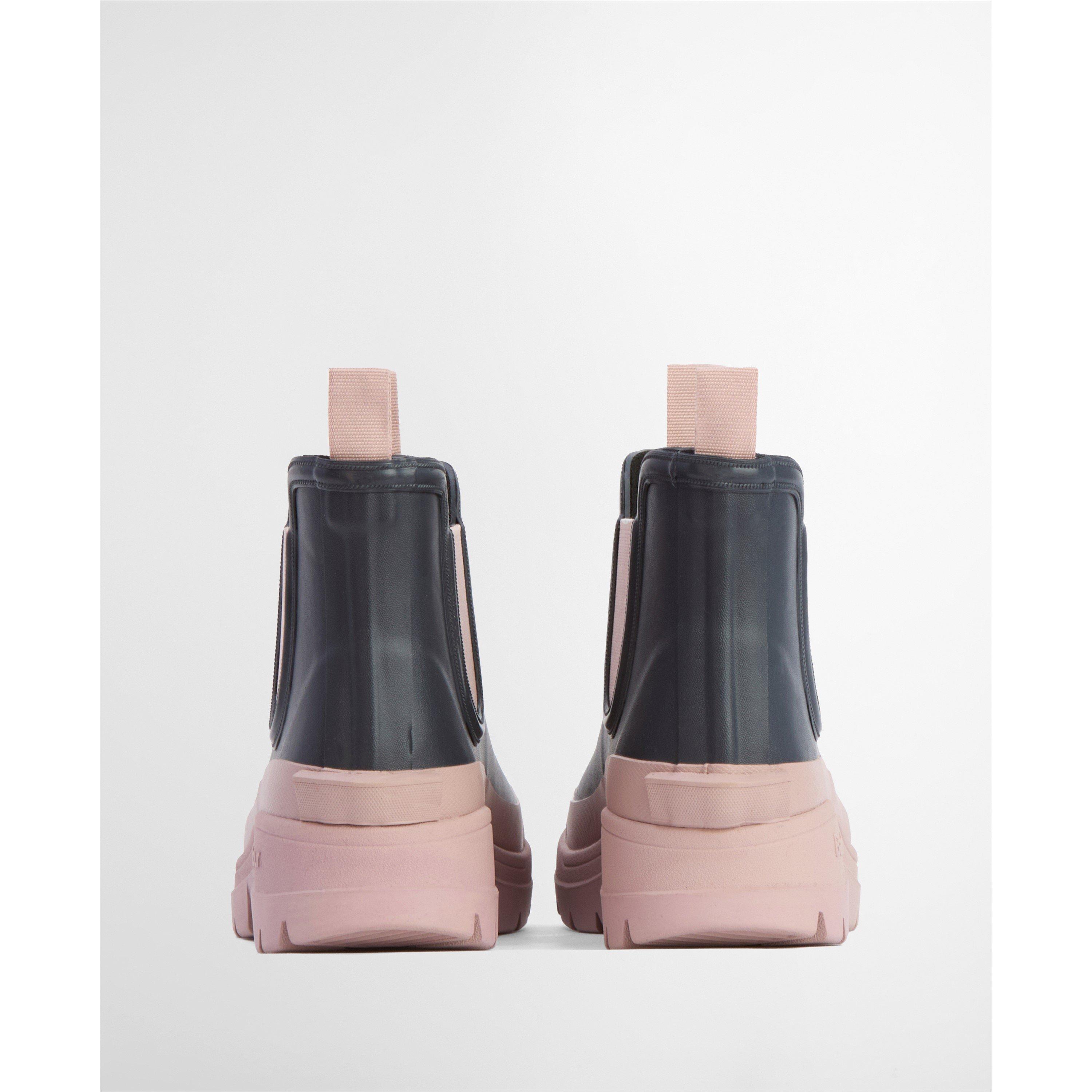 Grey/Gardenia - Barbour - Nimbus Ankle Wellingtons - 3