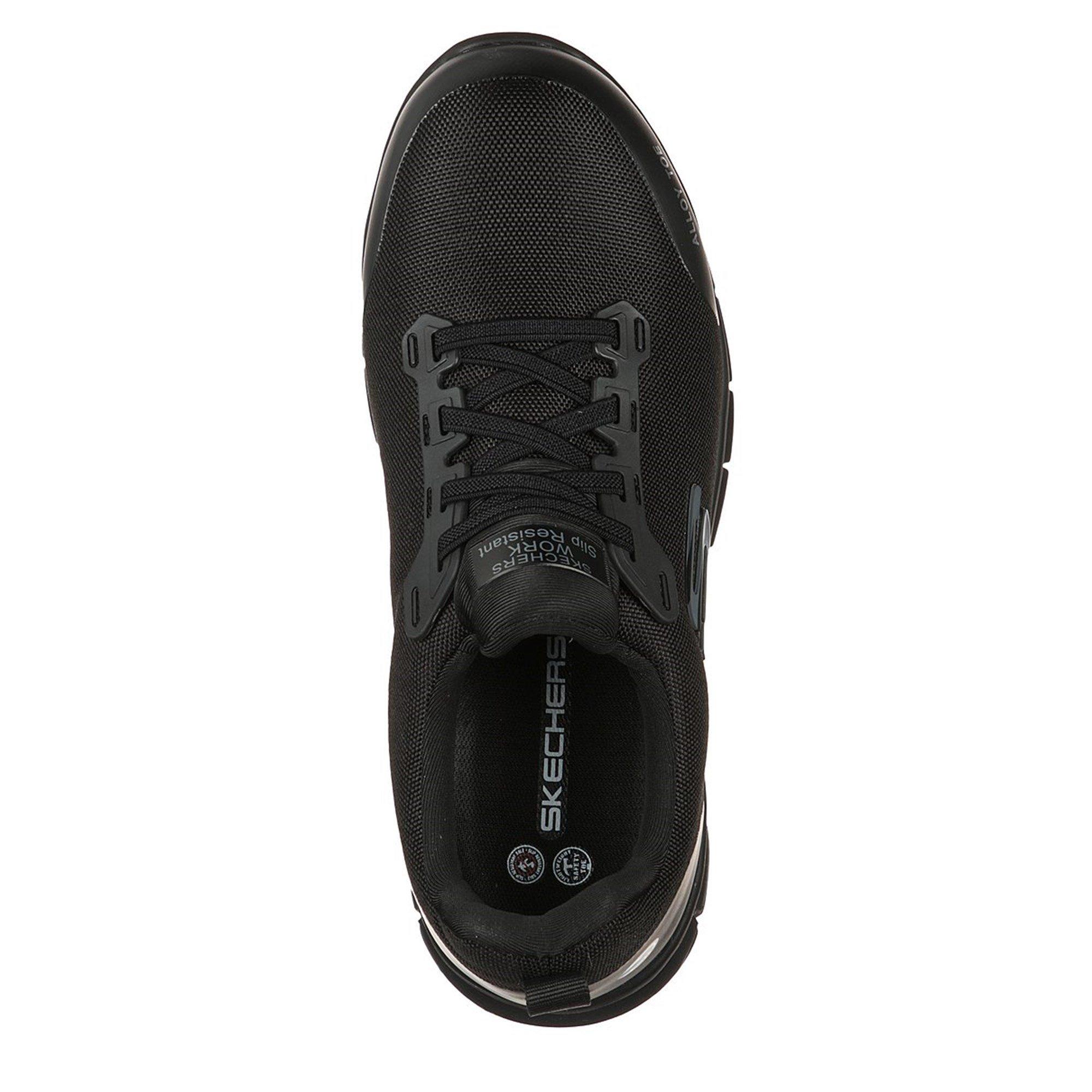 Zwart - Skechers - Jixie Alloy Toe Work Trainers Ladies - 5