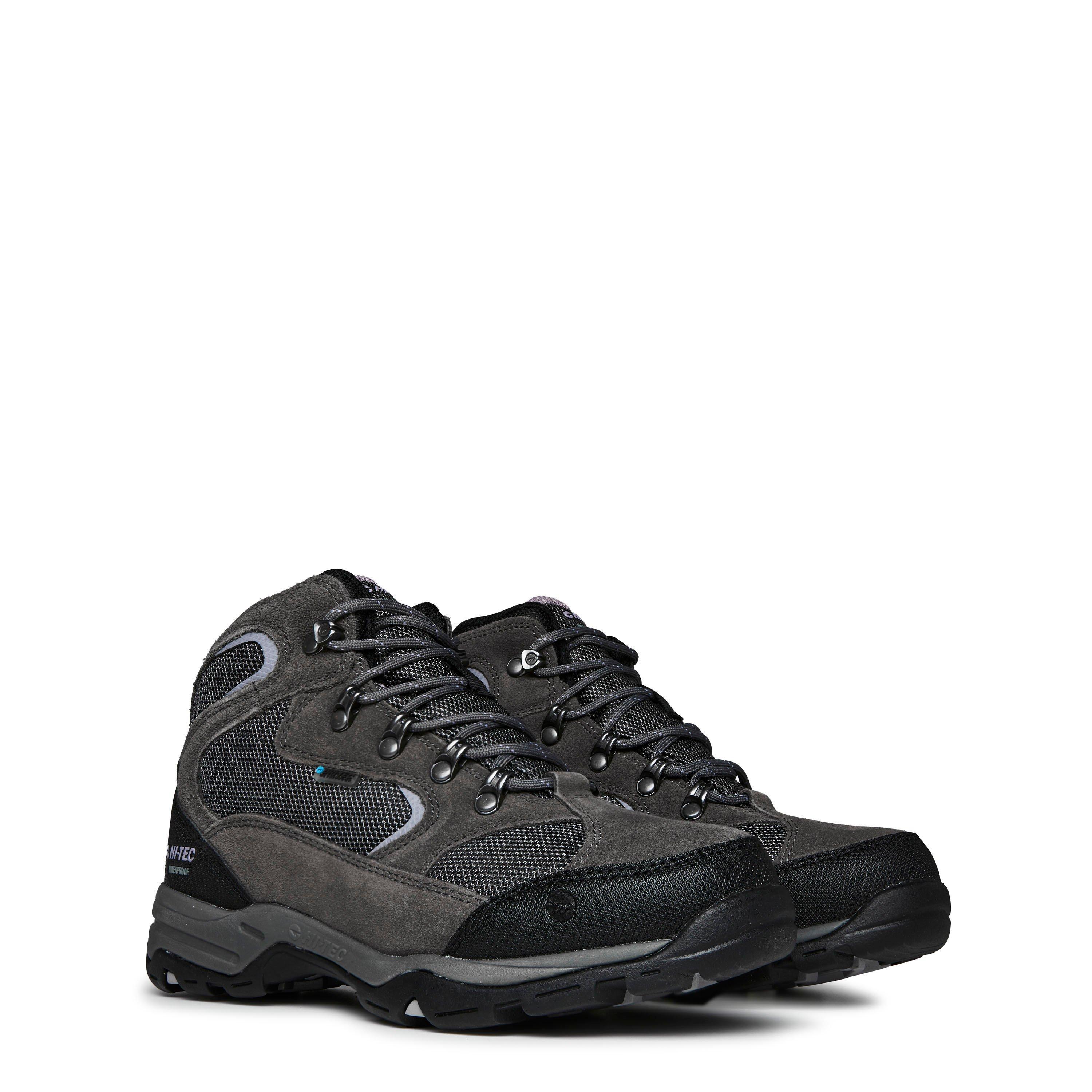 Grey/Lavender - Hi Tec - Storm Waterproof Walking Boot Womens - 3