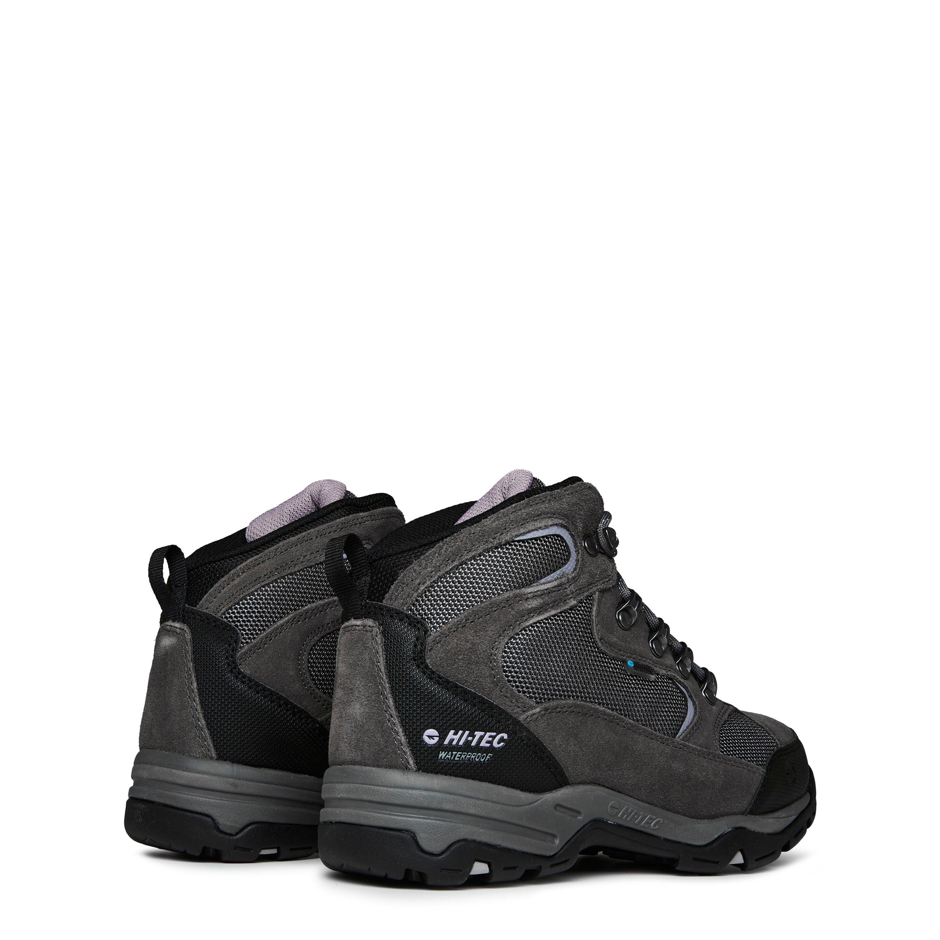 Grey/Lavender - Hi Tec - Storm Waterproof Walking Boot Womens - 4