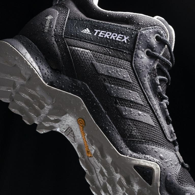 Noir/Gris - adidas - Terrex AX3 Mid Gore-TEX Womens Walking Boots - 11