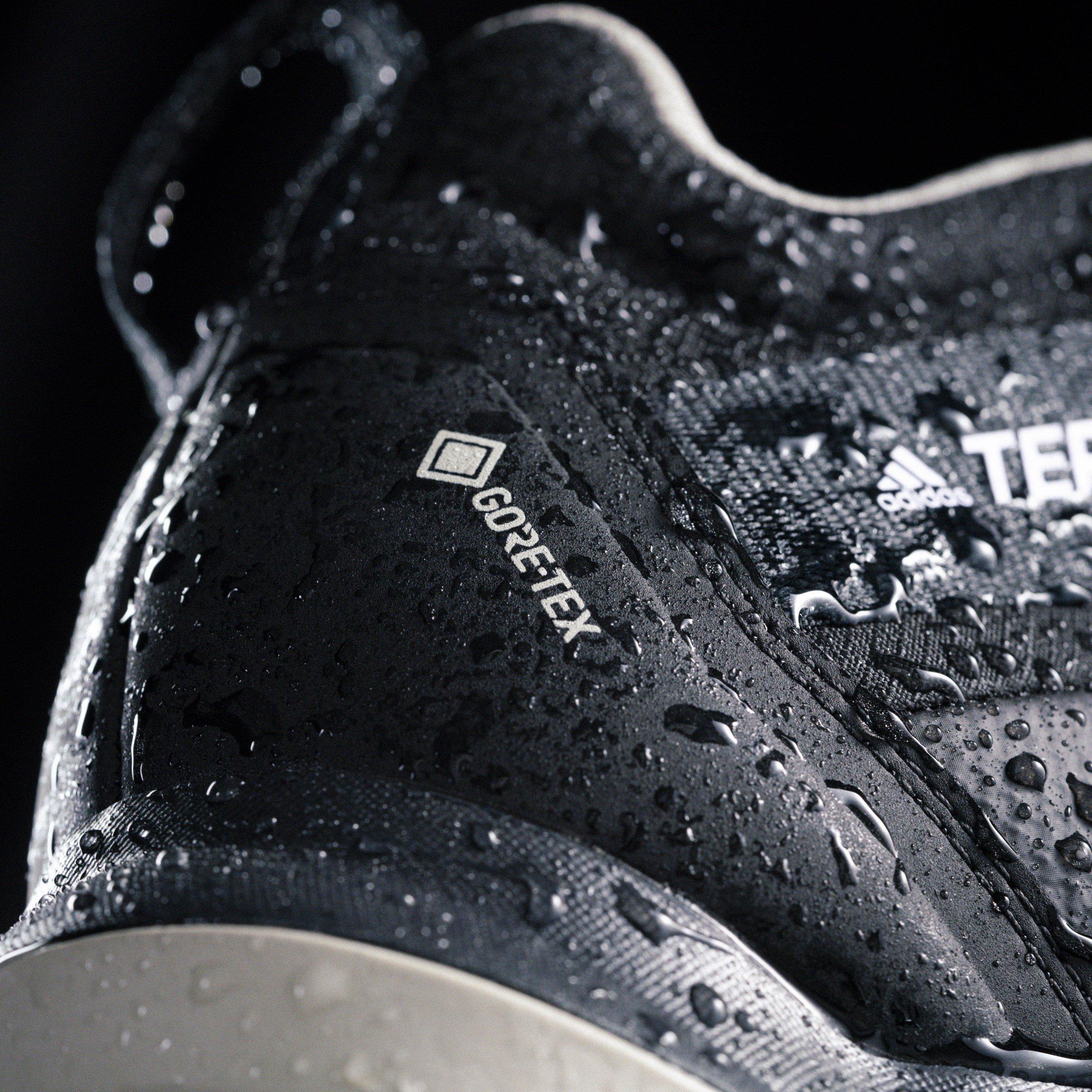 Zwart/Grijs - adidas - Terrex AX3 Mid Gore-TEX Womens Walking Boots - 13