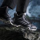Noir/Gris - adidas - Terrex AX3 Mid Gore-TEX Womens Walking Boots - 16