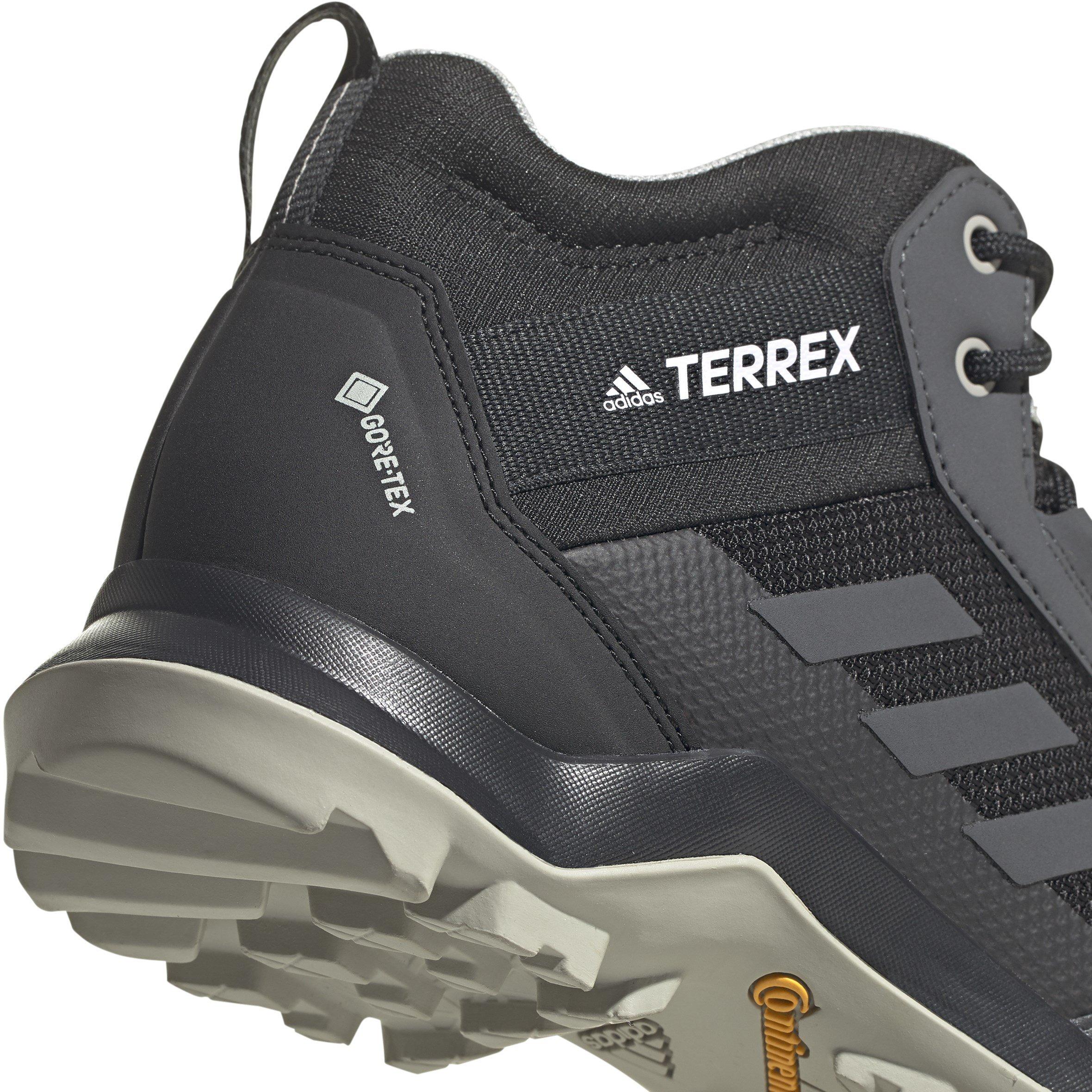 Zwart/Grijs - adidas - Terrex AX3 Mid Gore-TEX Womens Walking Boots - 7