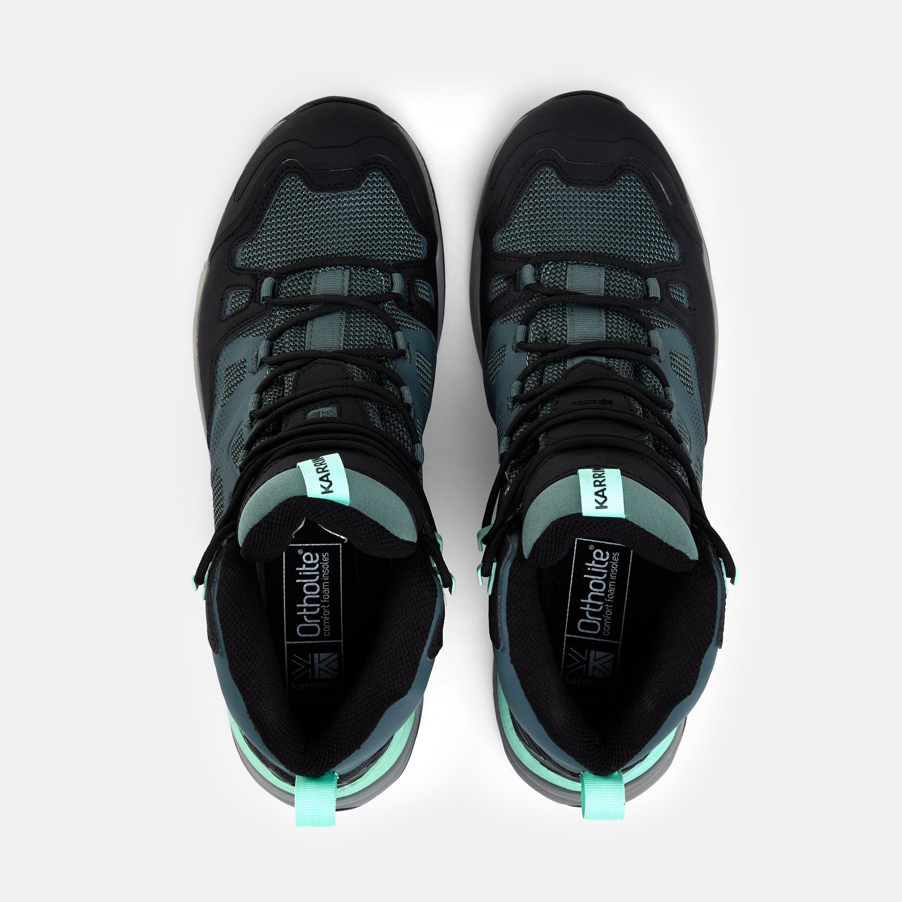 Noir - Karrimor - Helix Waterproof Walking Shoes Womens - 6