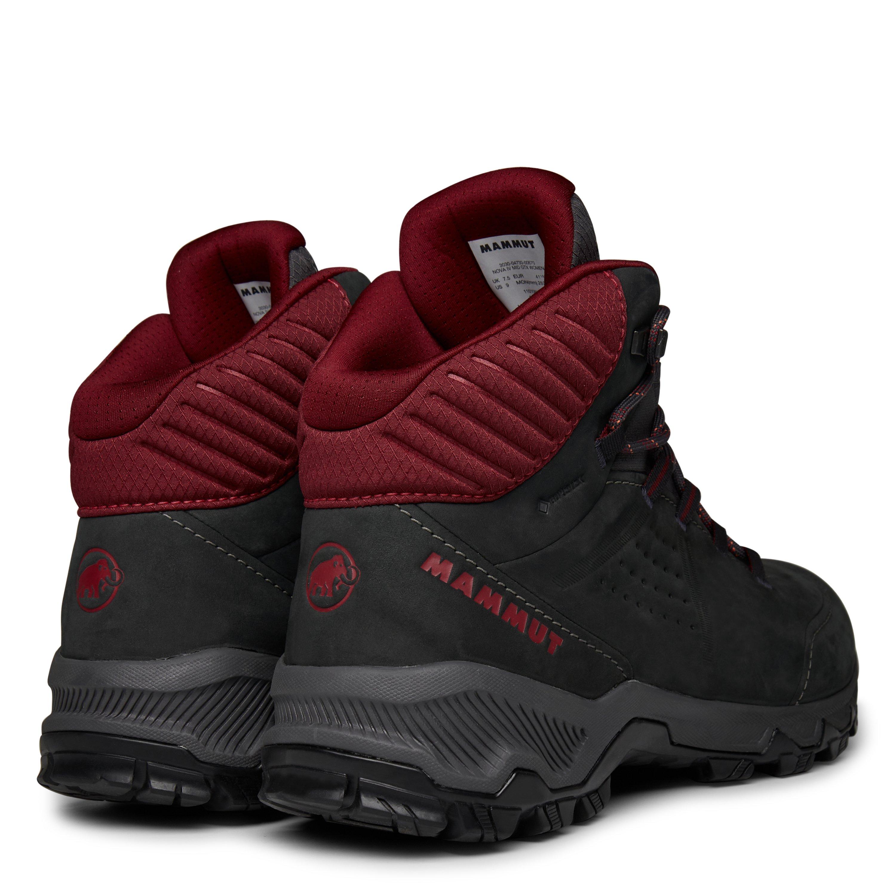 Schwarzes Blutrot - Mammut - Nova Waterproof Trekking Boots - 4