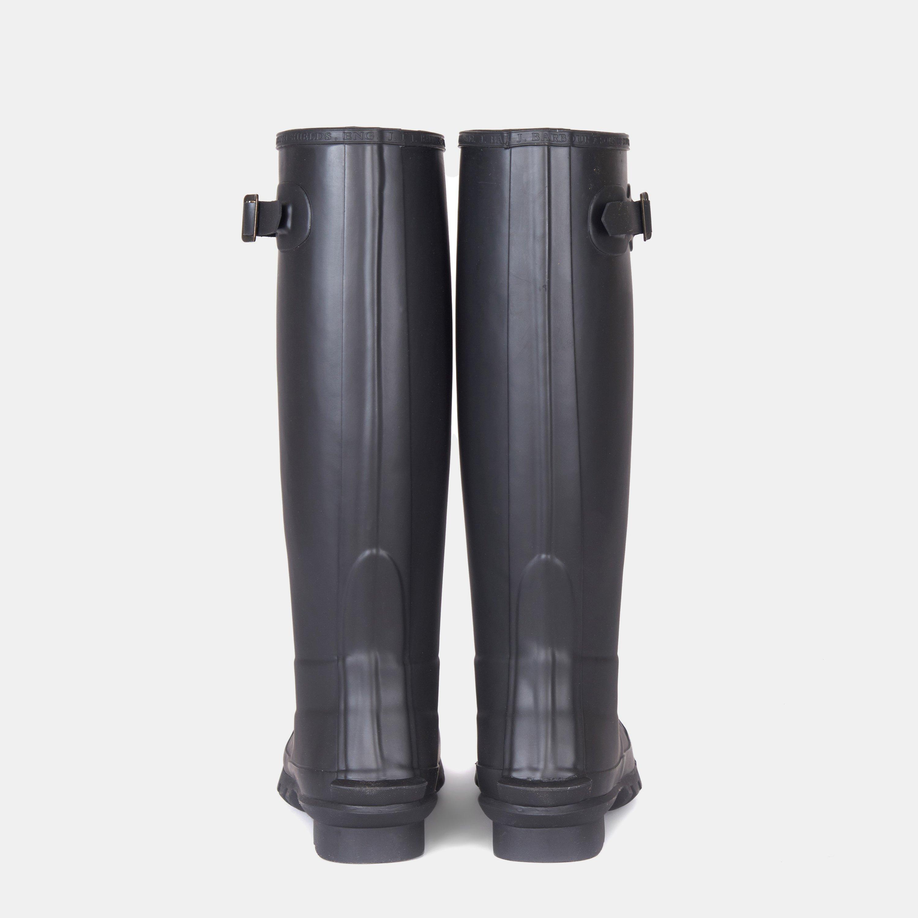 Black - Barbour - Women's Bede Wellington Boots - 4