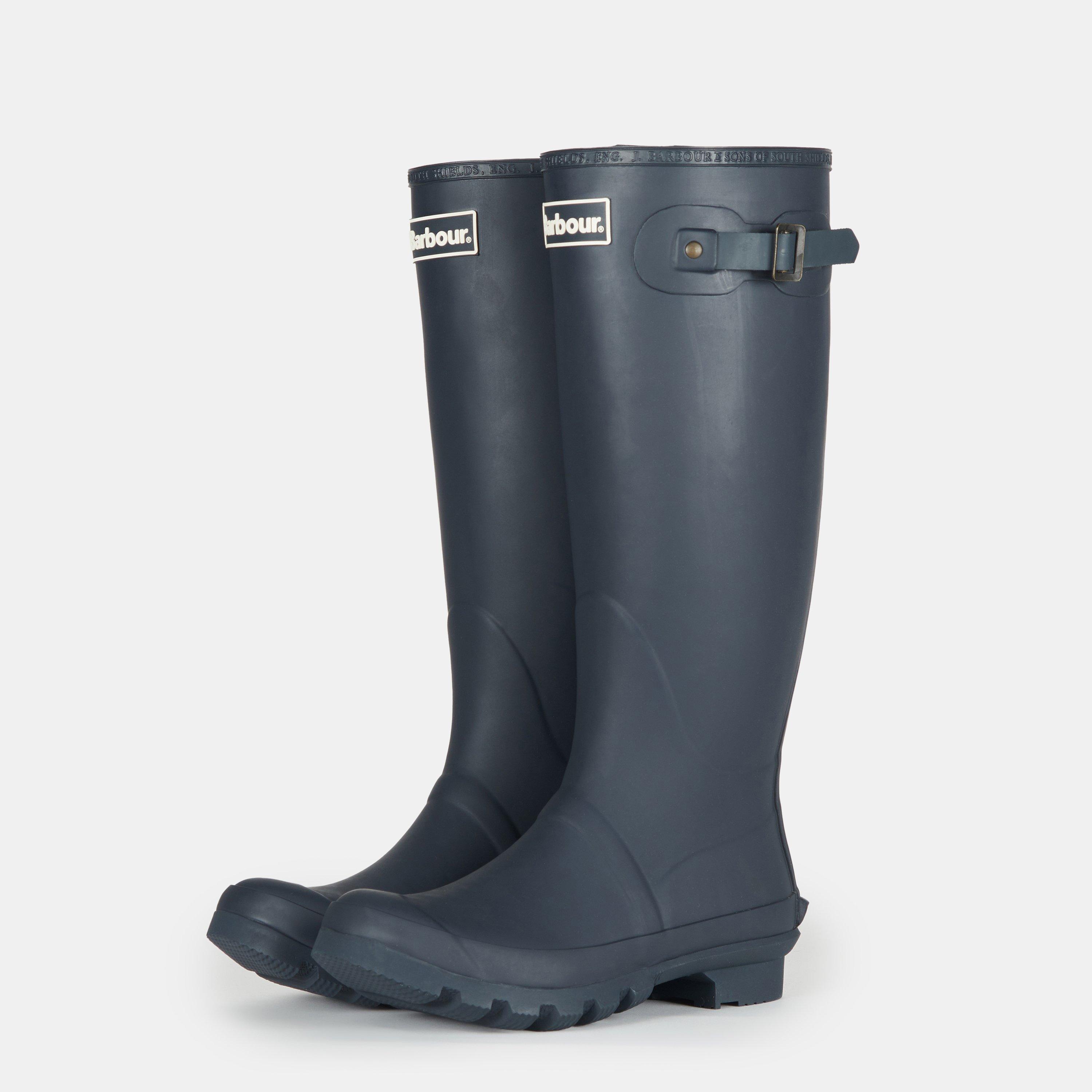Navy - Barbour - Womens Bede Wellington Boots - 2