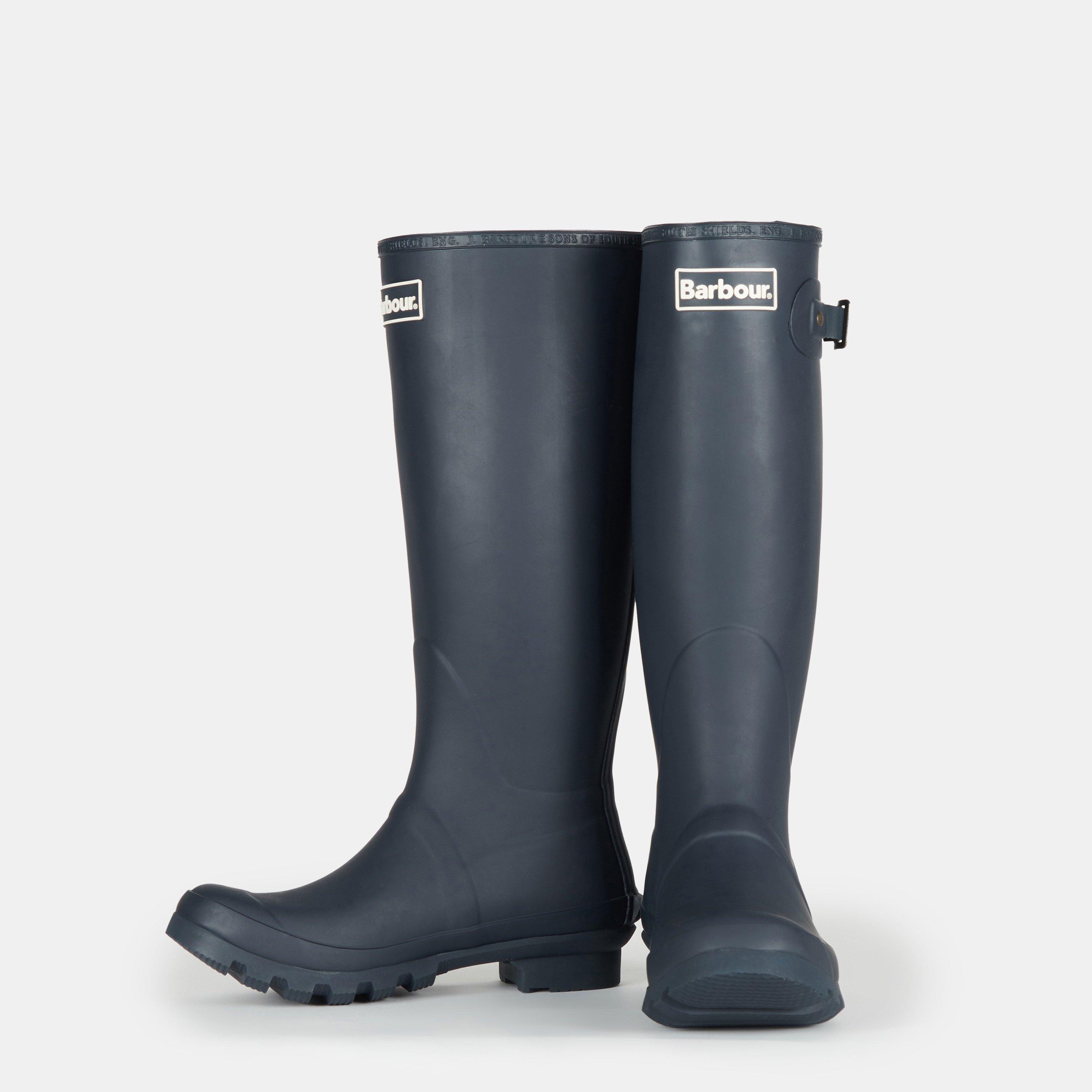 Navy - Barbour - Womens Bede Wellington Boots - 3