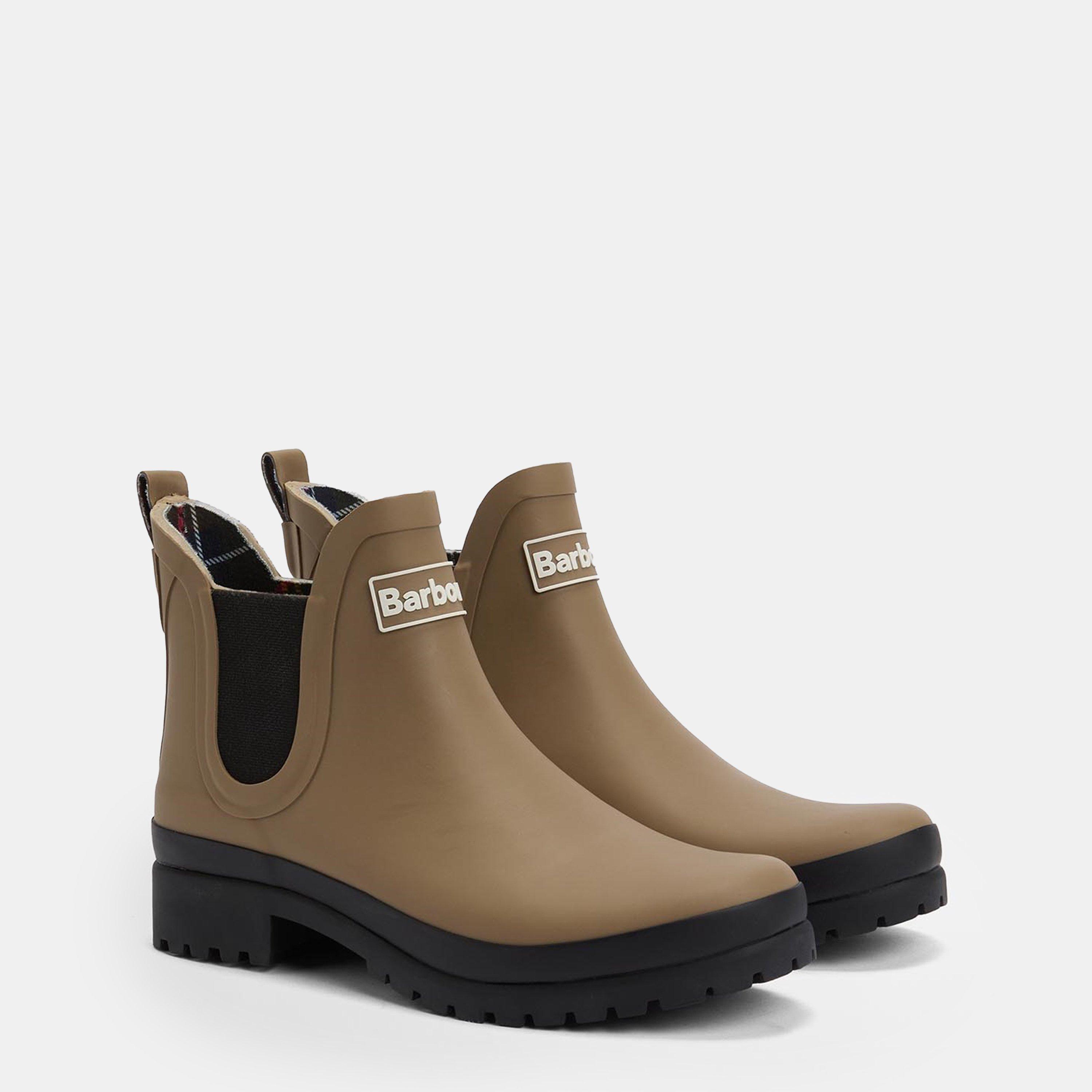 Military Brown - Barbour - Mallow Wellington Boots - 2