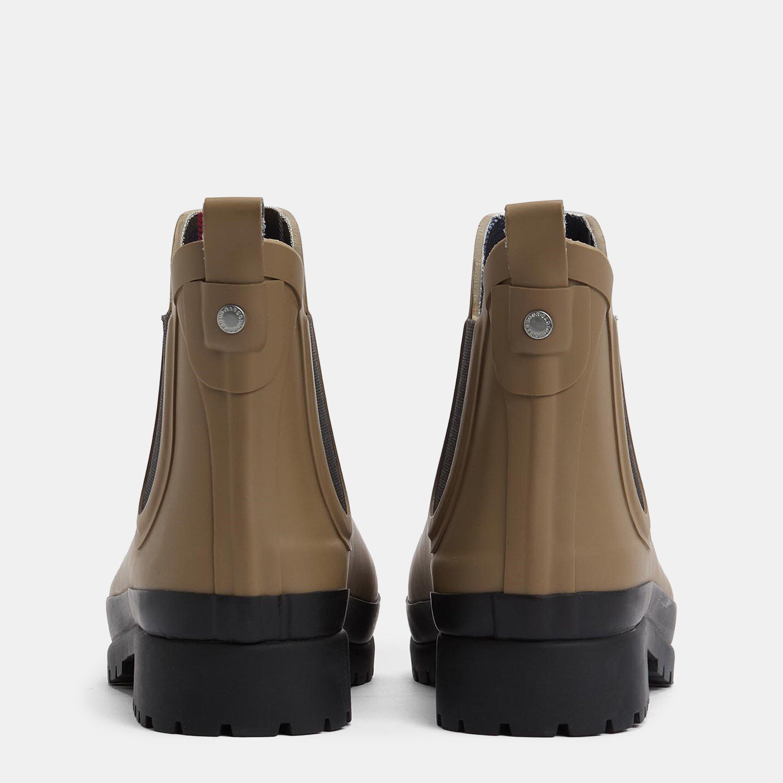 Military Brown - Barbour - Mallow Wellington Boots - 8