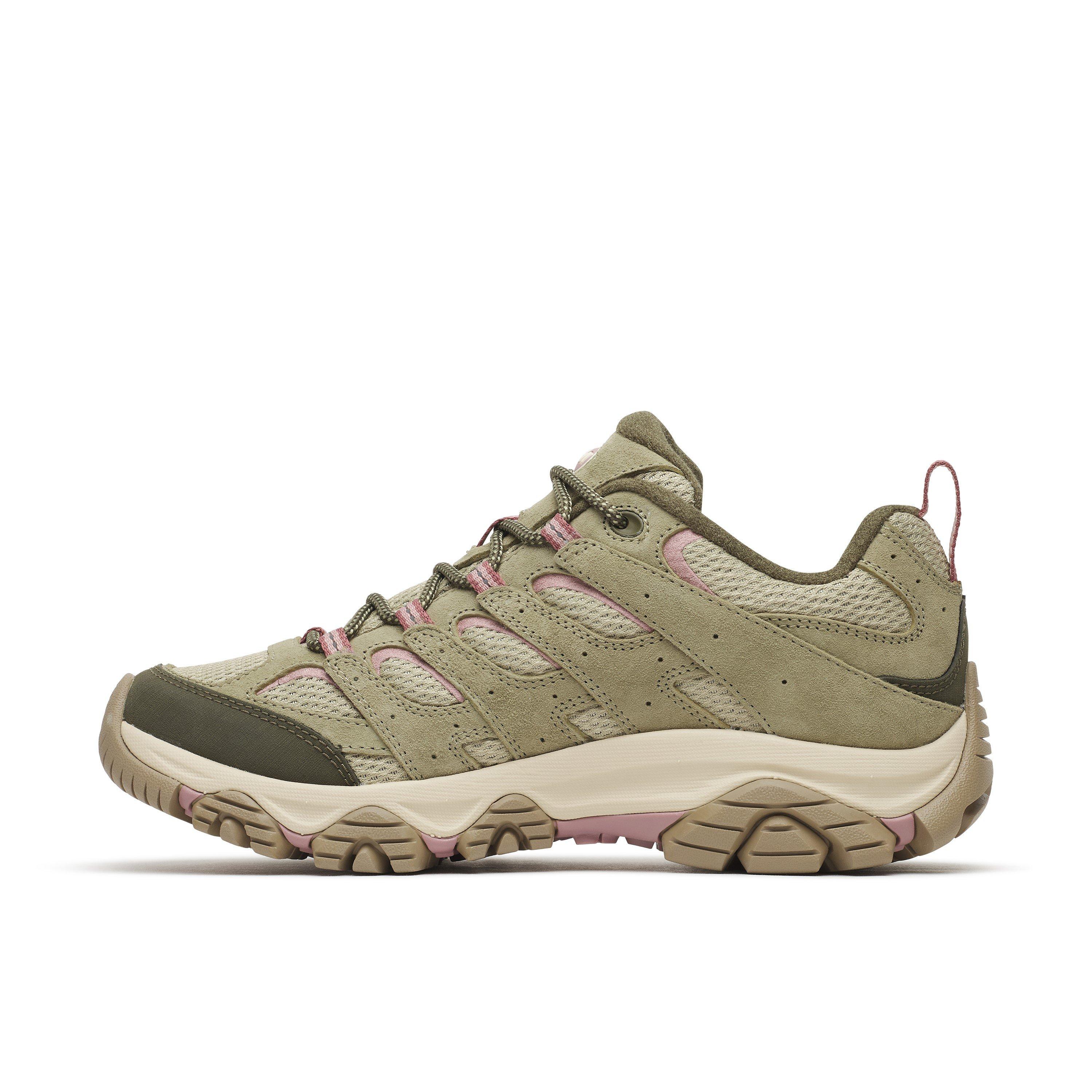 Olivine - Merrell - Women's Moab 3 Suede Walking Shoes - 3