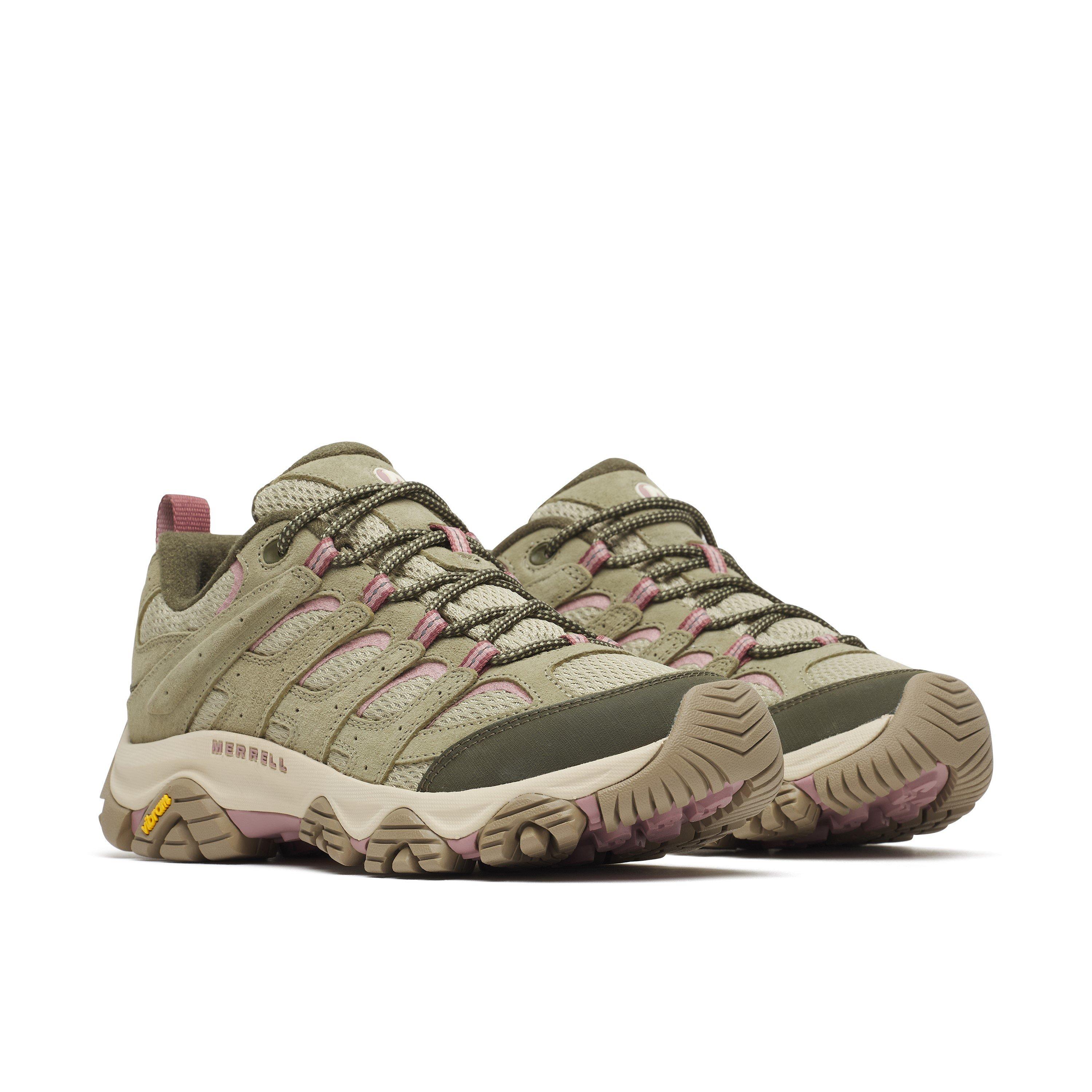 Olivine - Merrell - Women's Moab 3 Suede Walking Shoes - 4