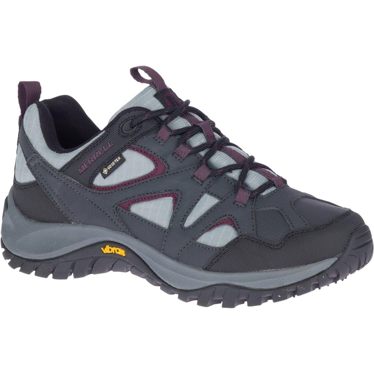 Granite/Fig - Merrell - Byrce GTX Hiking Shoes Womens - 5