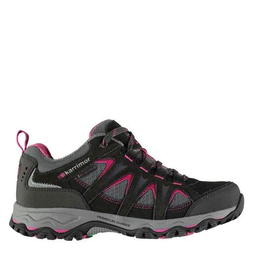Black/Pink - Karrimor - Mount Low Ladies Walking Shoes - 1