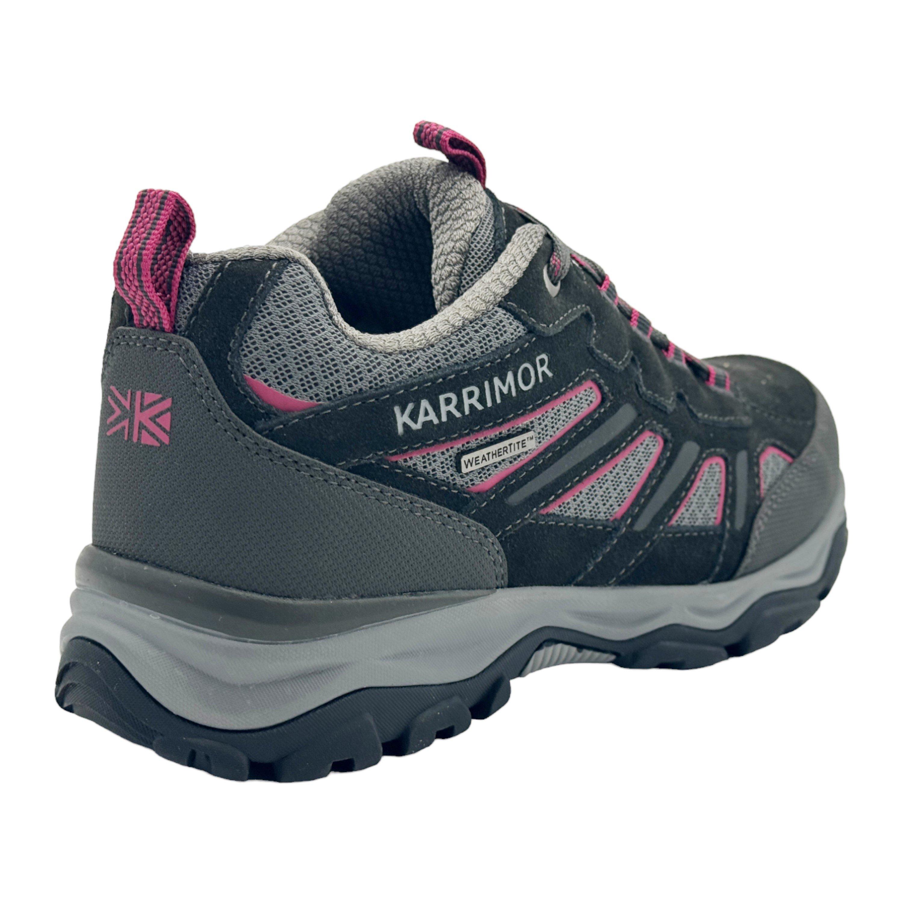 Black/Pink - Karrimor - Mount Waterproof Walking Shoes Womens - 2
