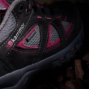 Black/Pink - Karrimor - Mount Low Ladies Walking Shoes - 4