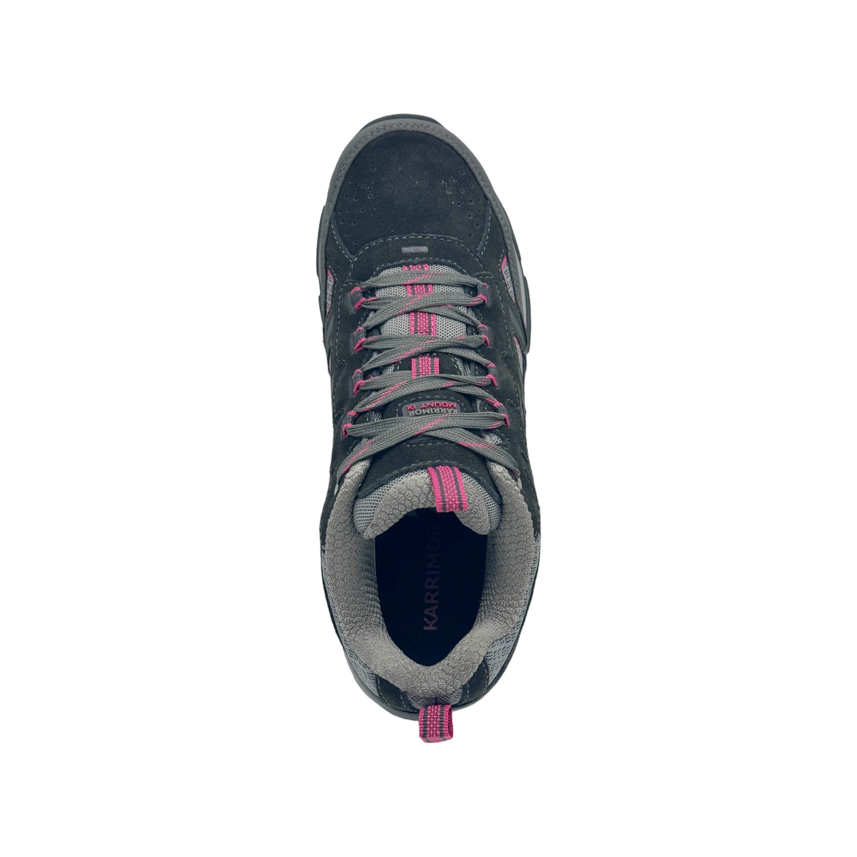 Black/Pink - Karrimor - Mount Waterproof Walking Shoes Womens - 6