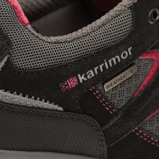 Black/Pink - Karrimor - Mount Low Ladies Walking Shoes - 6