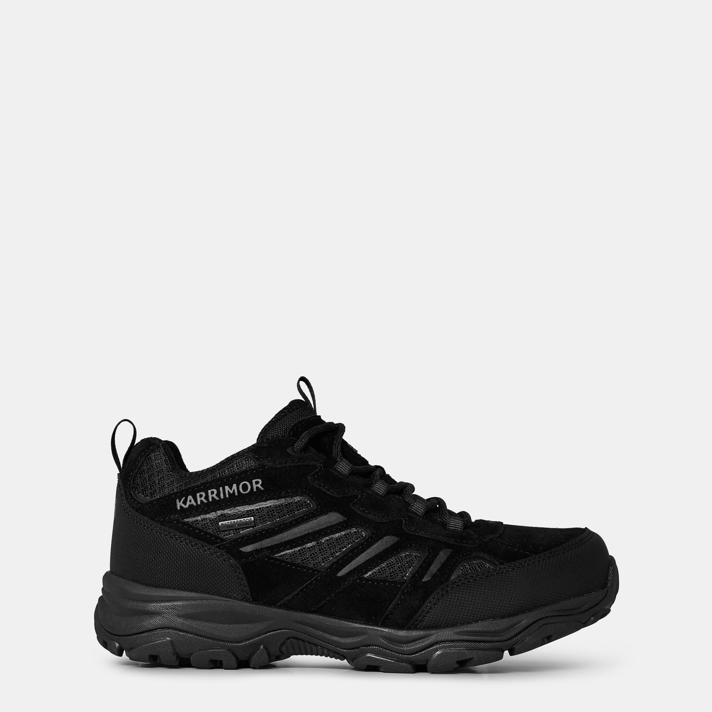 Karrimor Women's Mount Waterproof Walking Shoes - Black/Black - 6 (39)