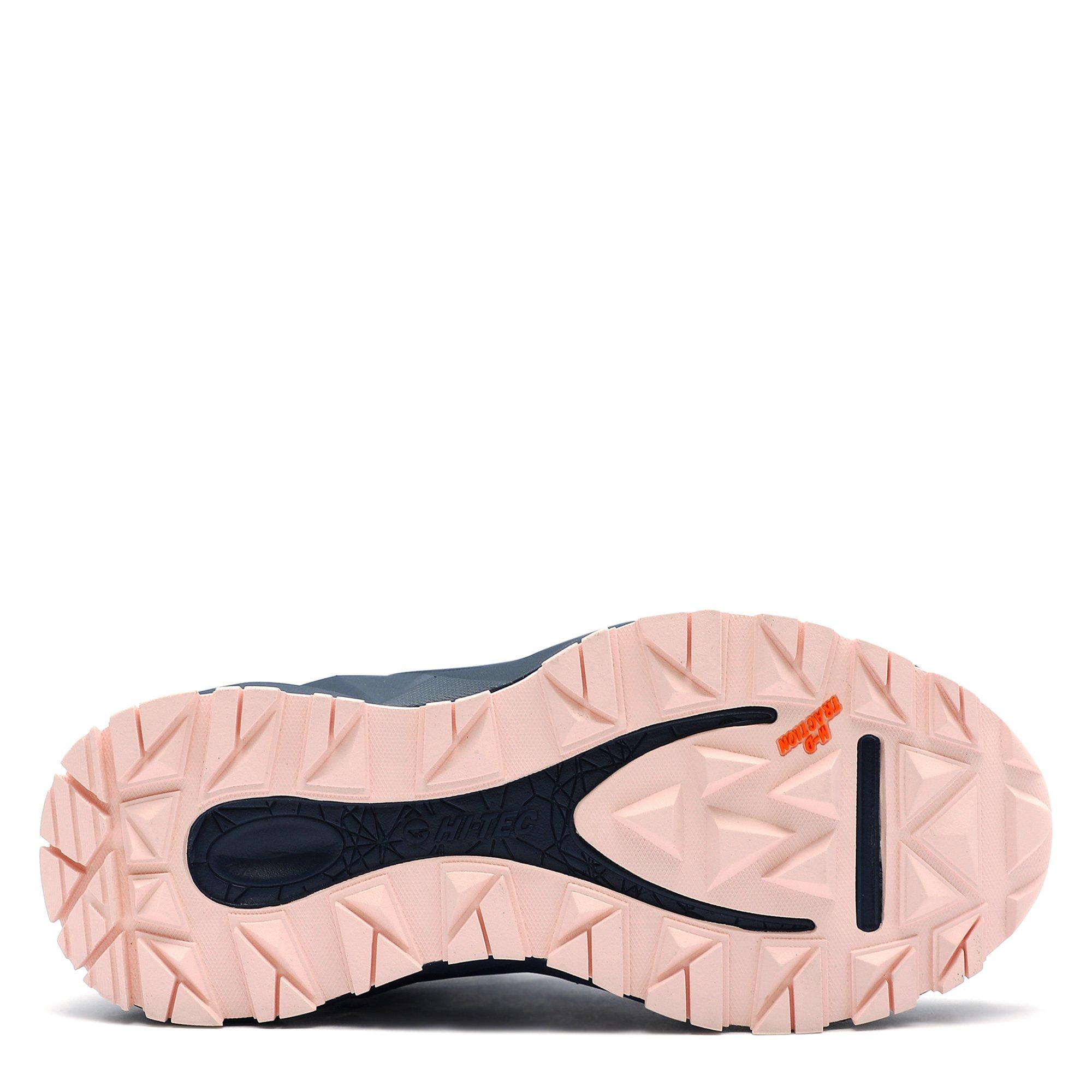 MOcn/SLtBlu/Pnk - Hi Tec - Tec Geo Tempo Womens Trail Shoes - 4