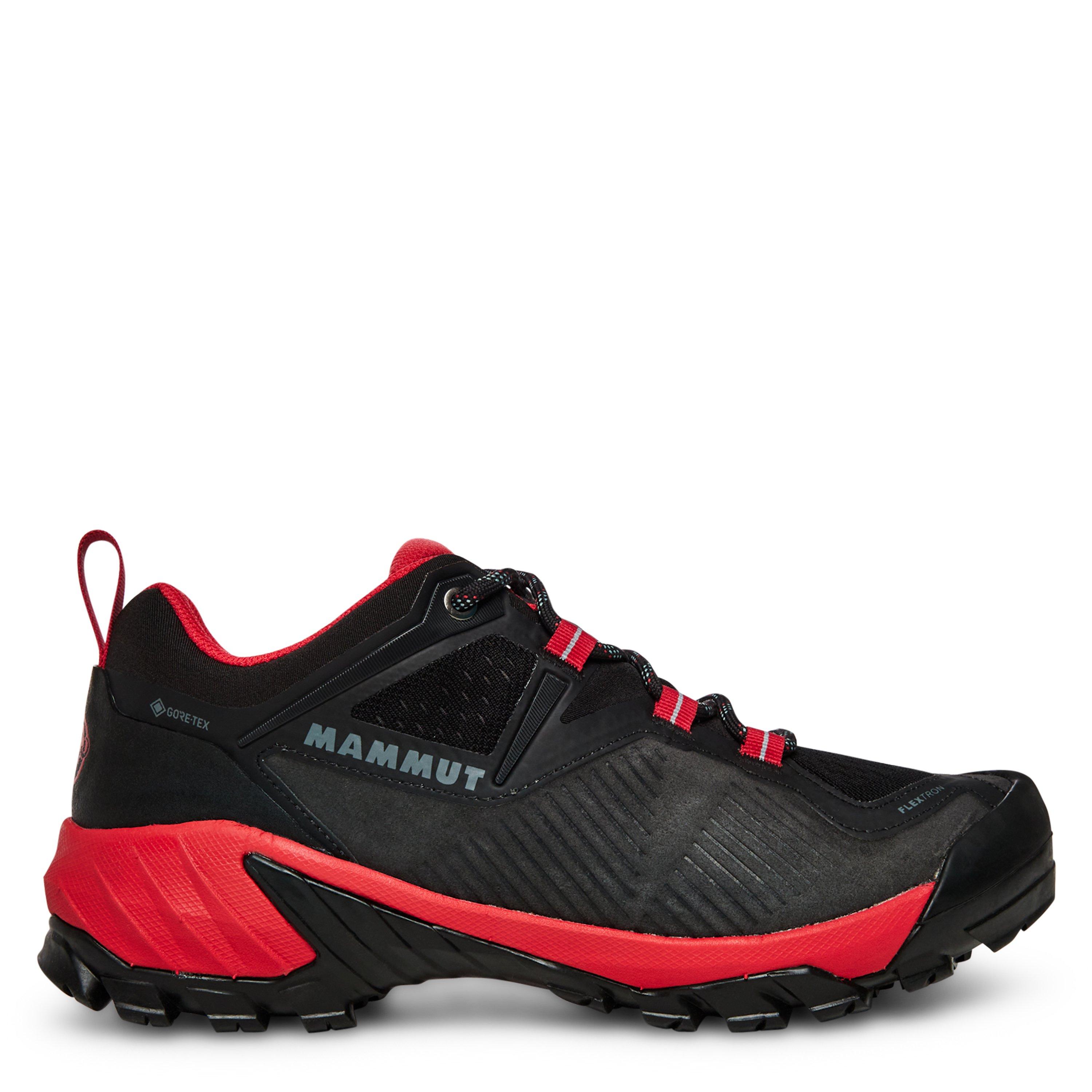 Mammut Women's Waterproof Low Trekking Shoes - Black/Sunset - 8 (42)