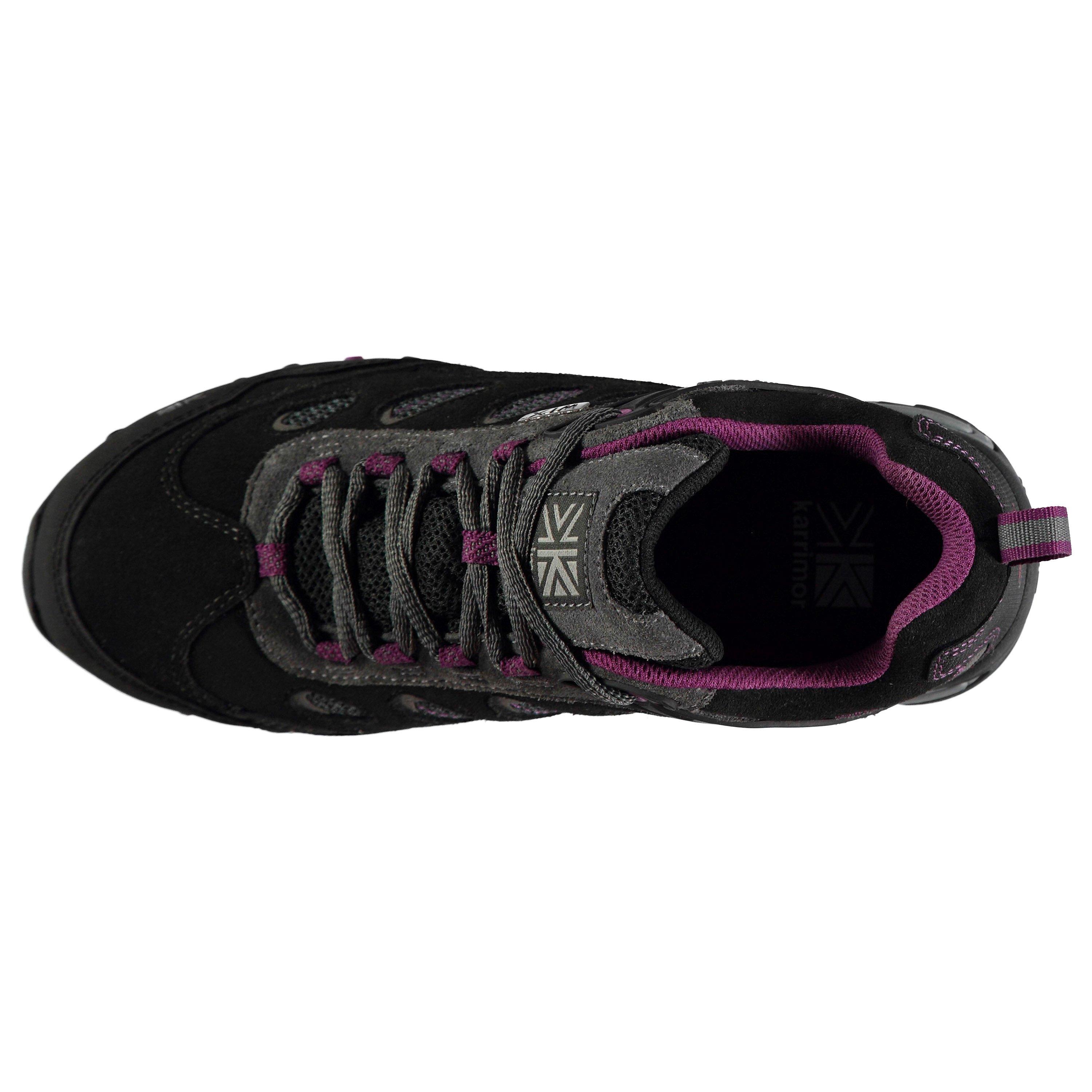 Charcoal - Karrimor - Ridge WTX Ladies Walking Shoes - 3