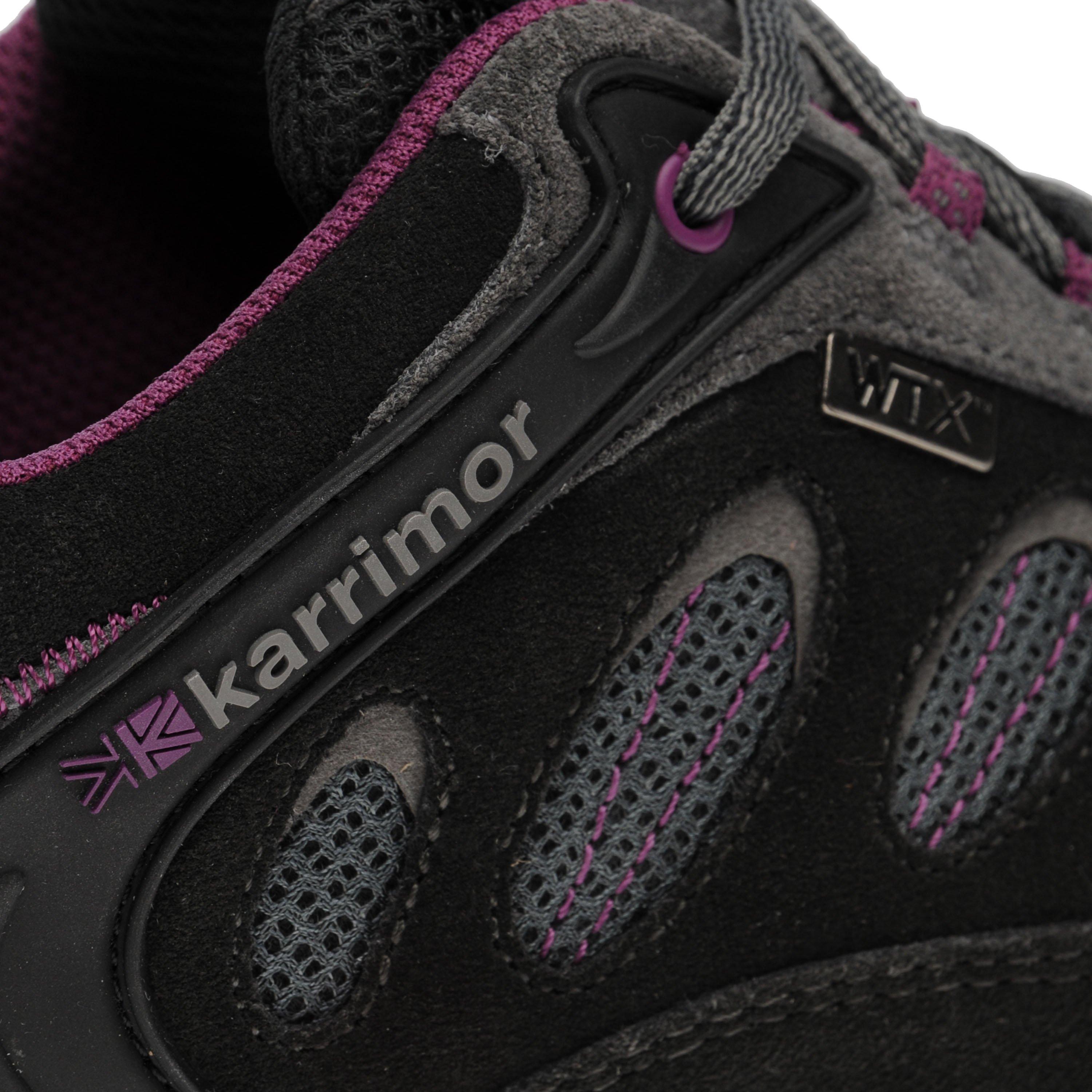 Charcoal - Karrimor - Ridge WTX Ladies Walking Shoes - 5