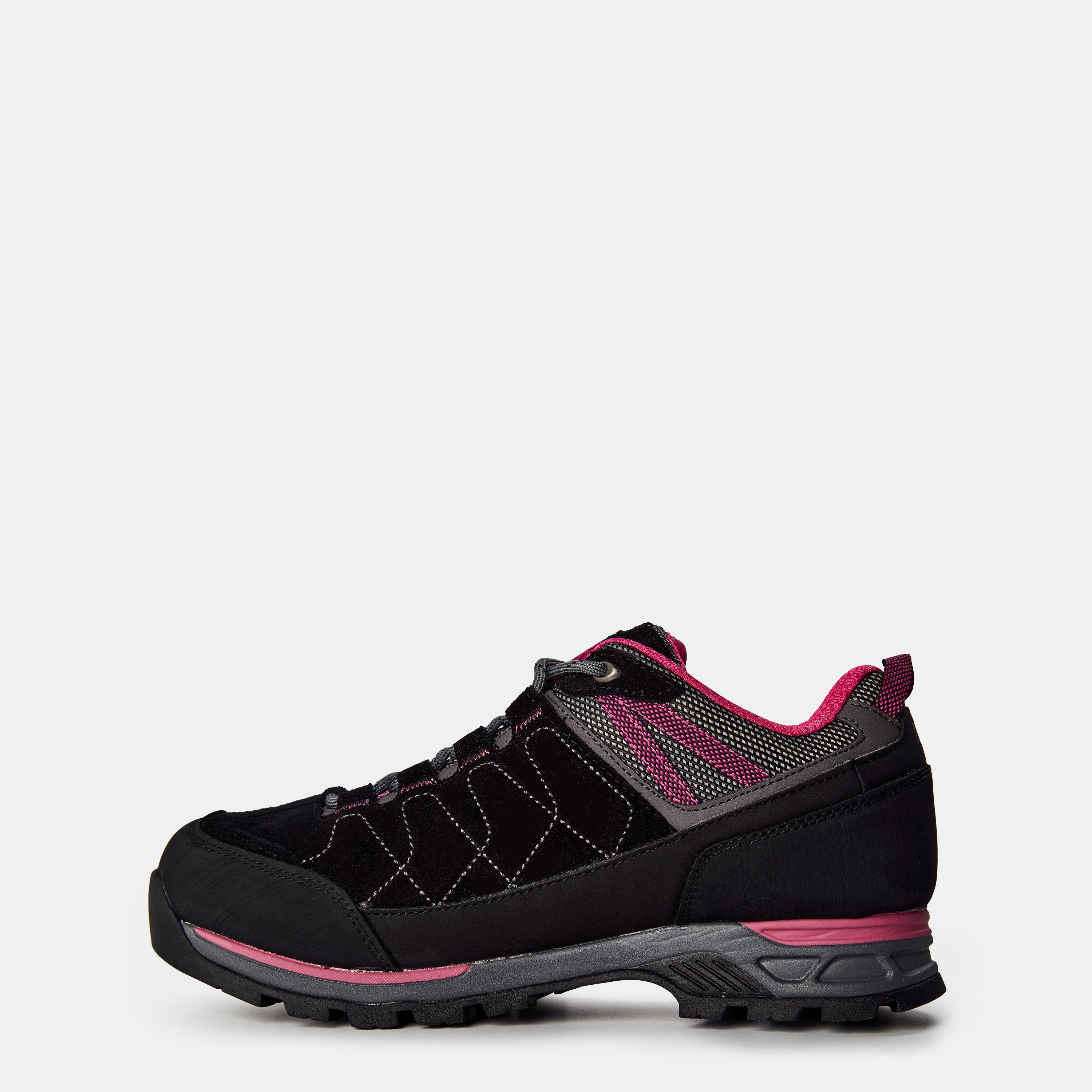 Black/Pink - Karrimor - Hot Rock Waterproof Walking Shoes Womens - 2