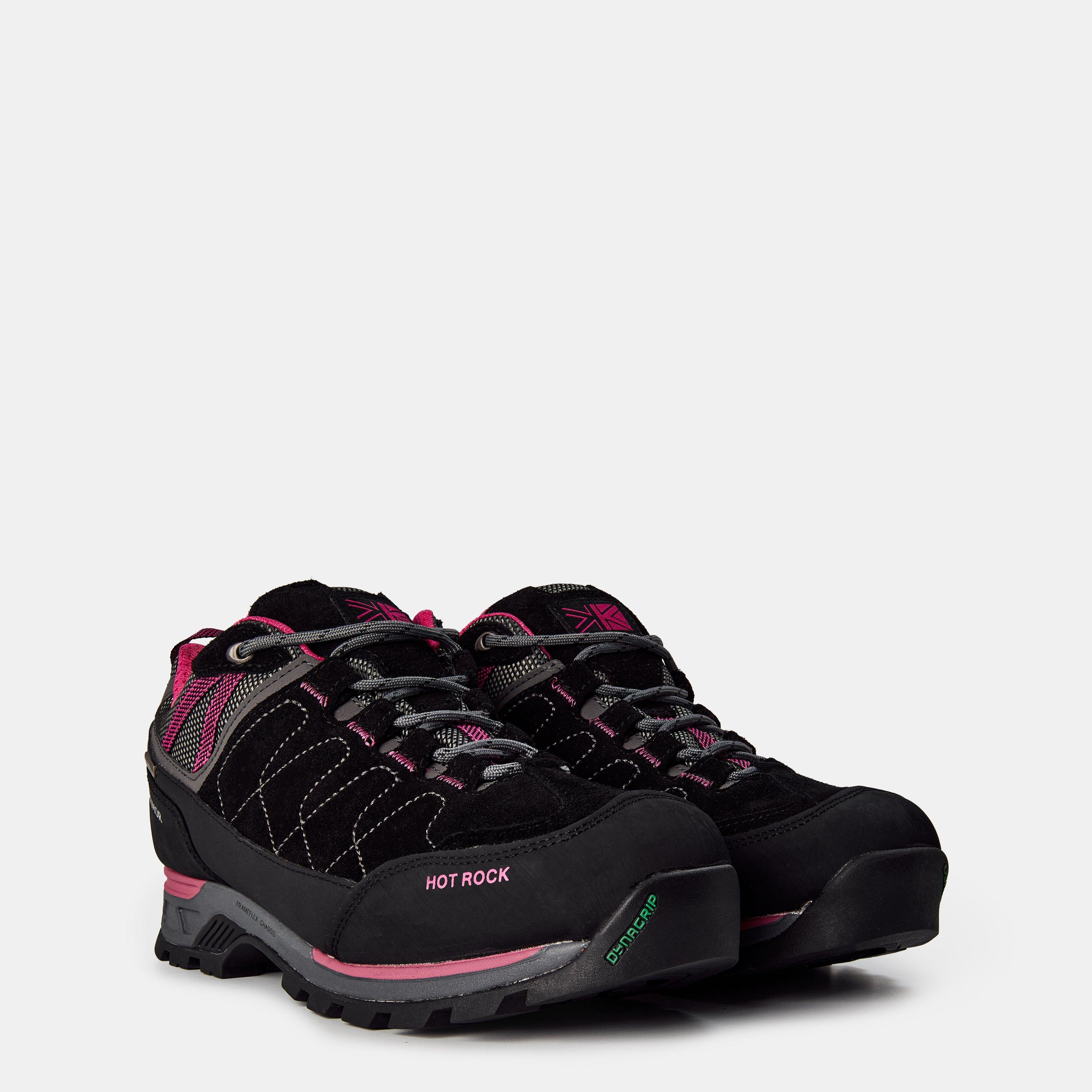 Black/Pink - Karrimor - Hot Rock Waterproof Walking Shoes Womens - 4
