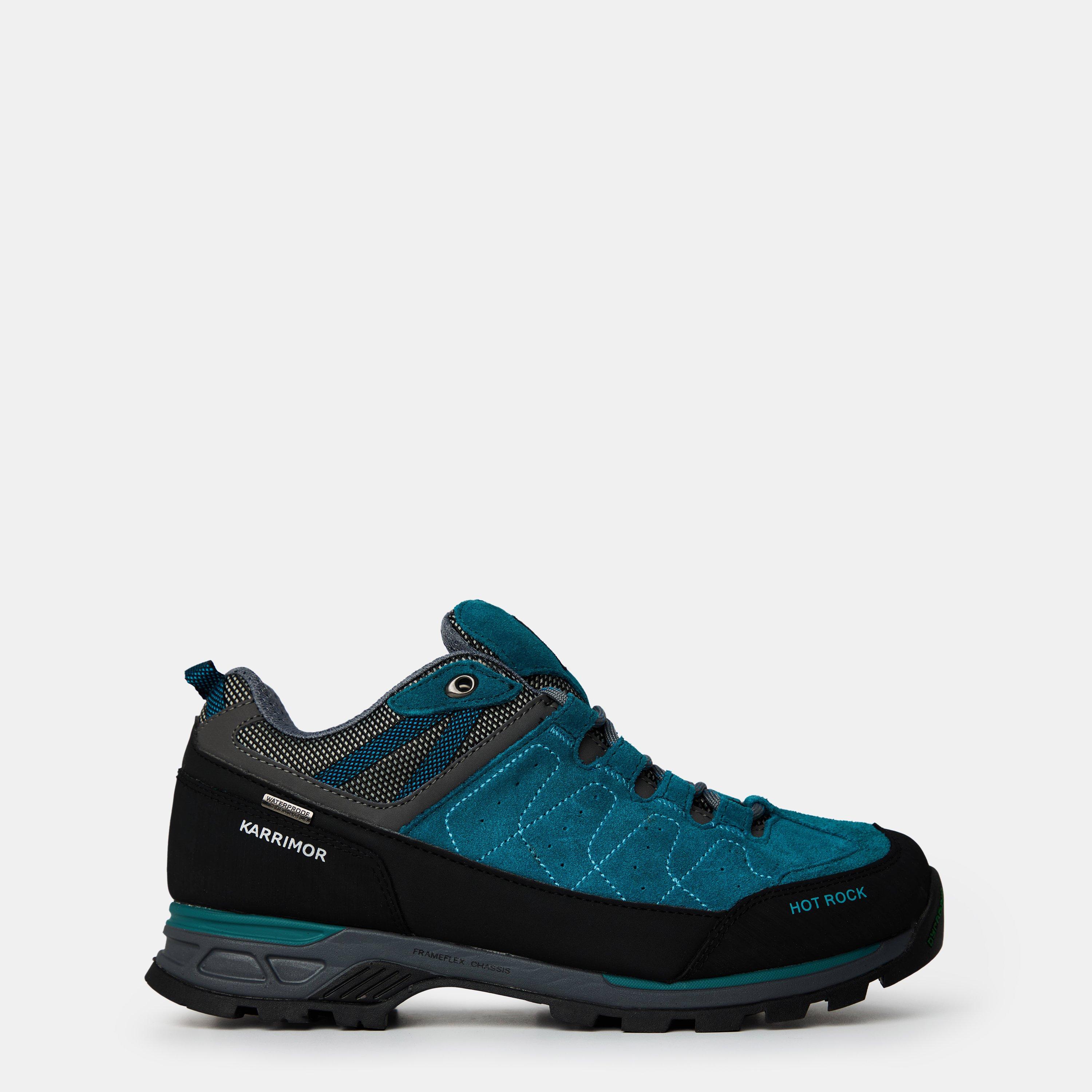 Karrimor Women's Hot Rock Waterproof Walking Shoes - Teal - 6 (39)