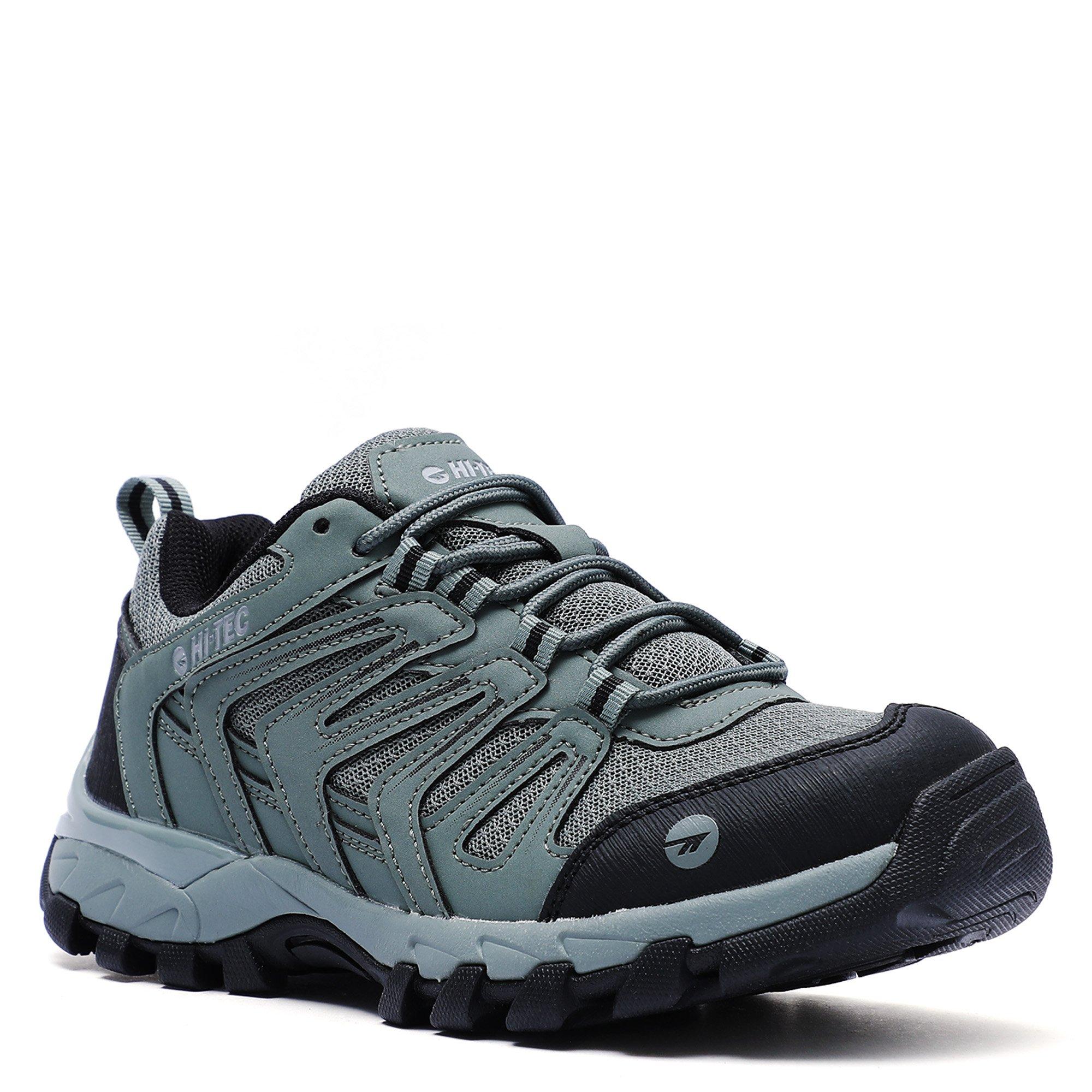 Blk/LightOlive - Hi Tec - Grand Paradiso Womens Low Trekking Shoes - 5
