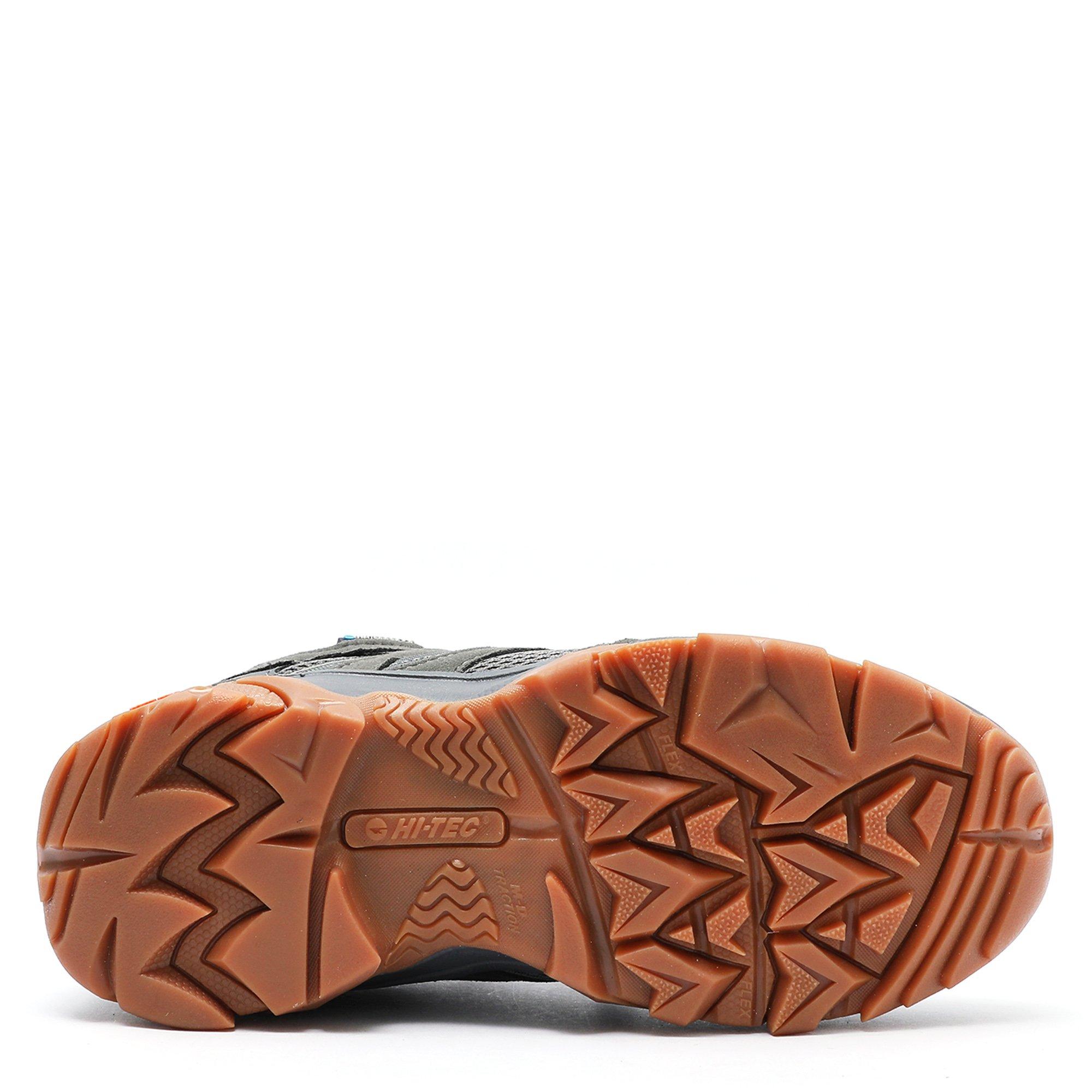 Steel/GrnMil/Gm - Hi Tec - Ravus Low Waterproof Hiking Shoes - 4