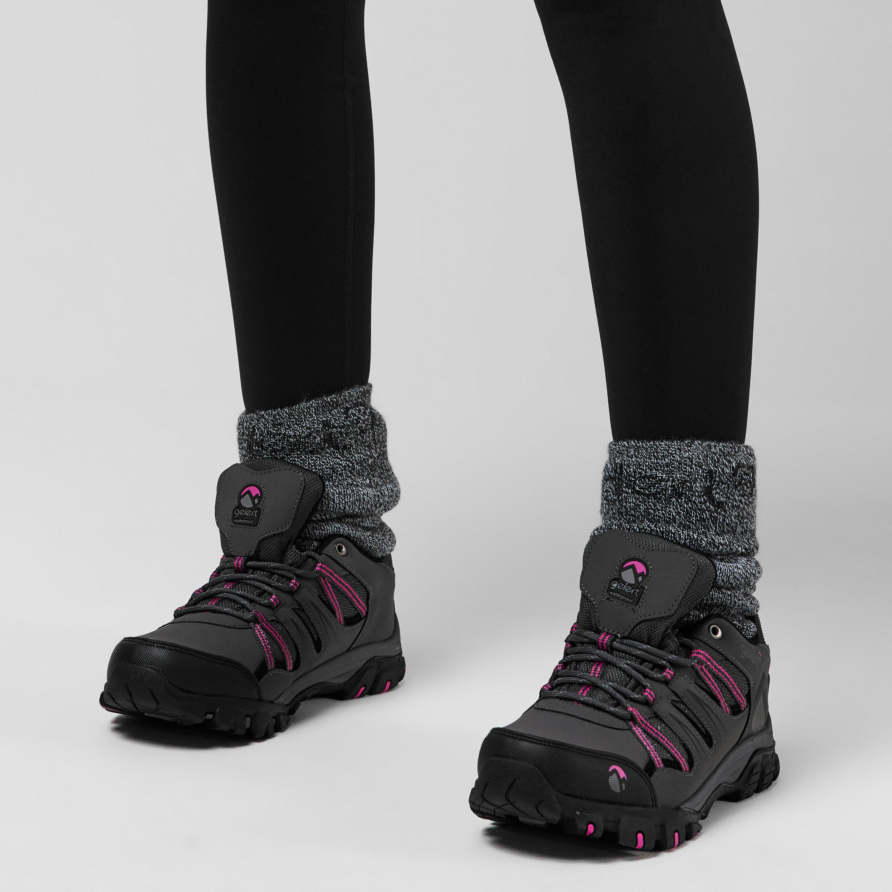 Charcoal - Gelert - Horizon Low WP Walking Shoe Womens - 2