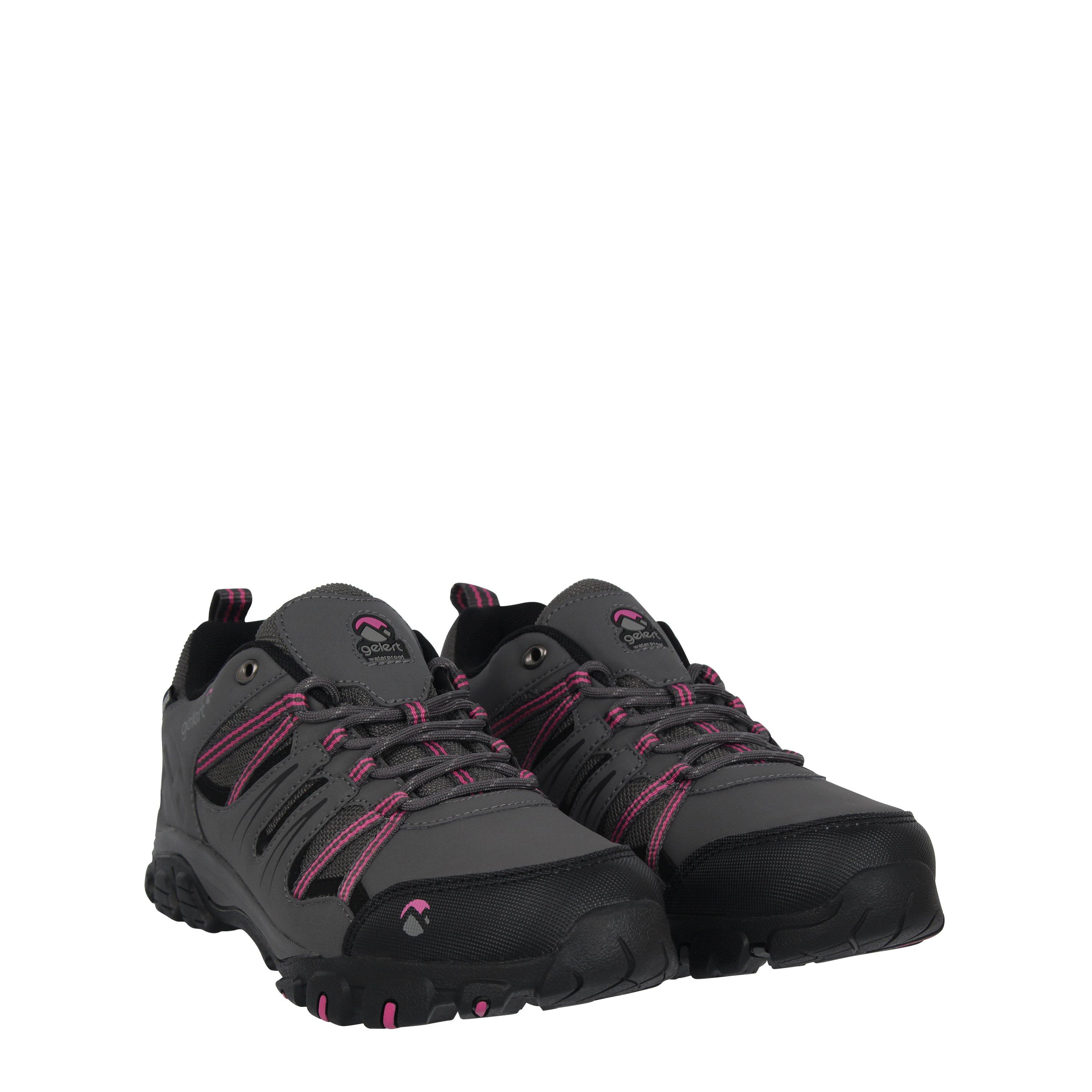 Charcoal - Gelert - Horizon Low WP Walking Shoe Womens - 4