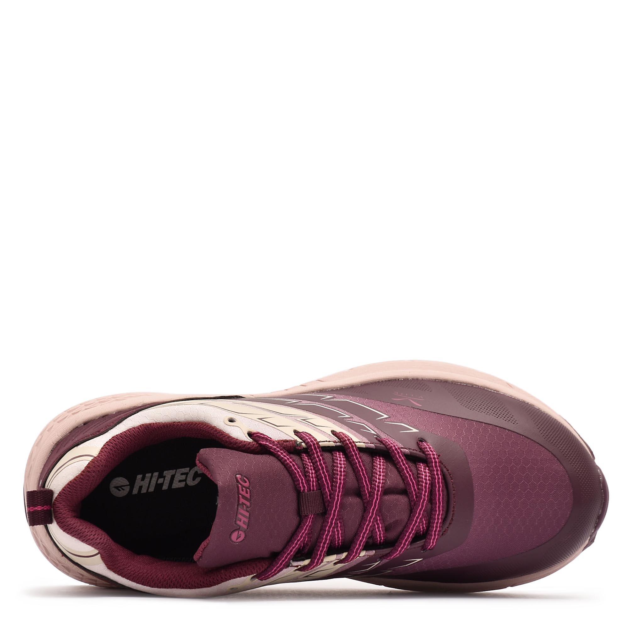 Plum/Ros/Fuhsia - Hi Tec - Trail Pro WP Womens Walking Shoes - 3