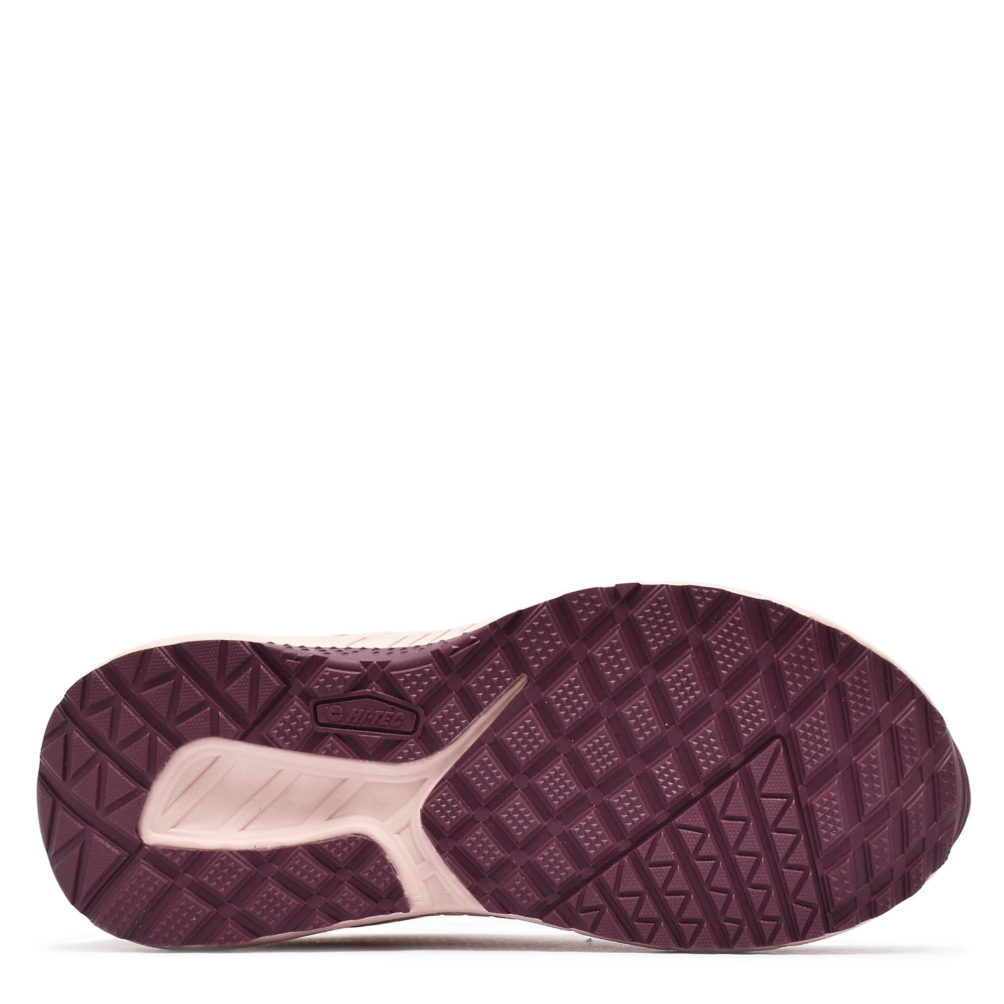 Plum/Ros/Fuhsia - Hi Tec - Trail Pro WP Womens Walking Shoes - 4