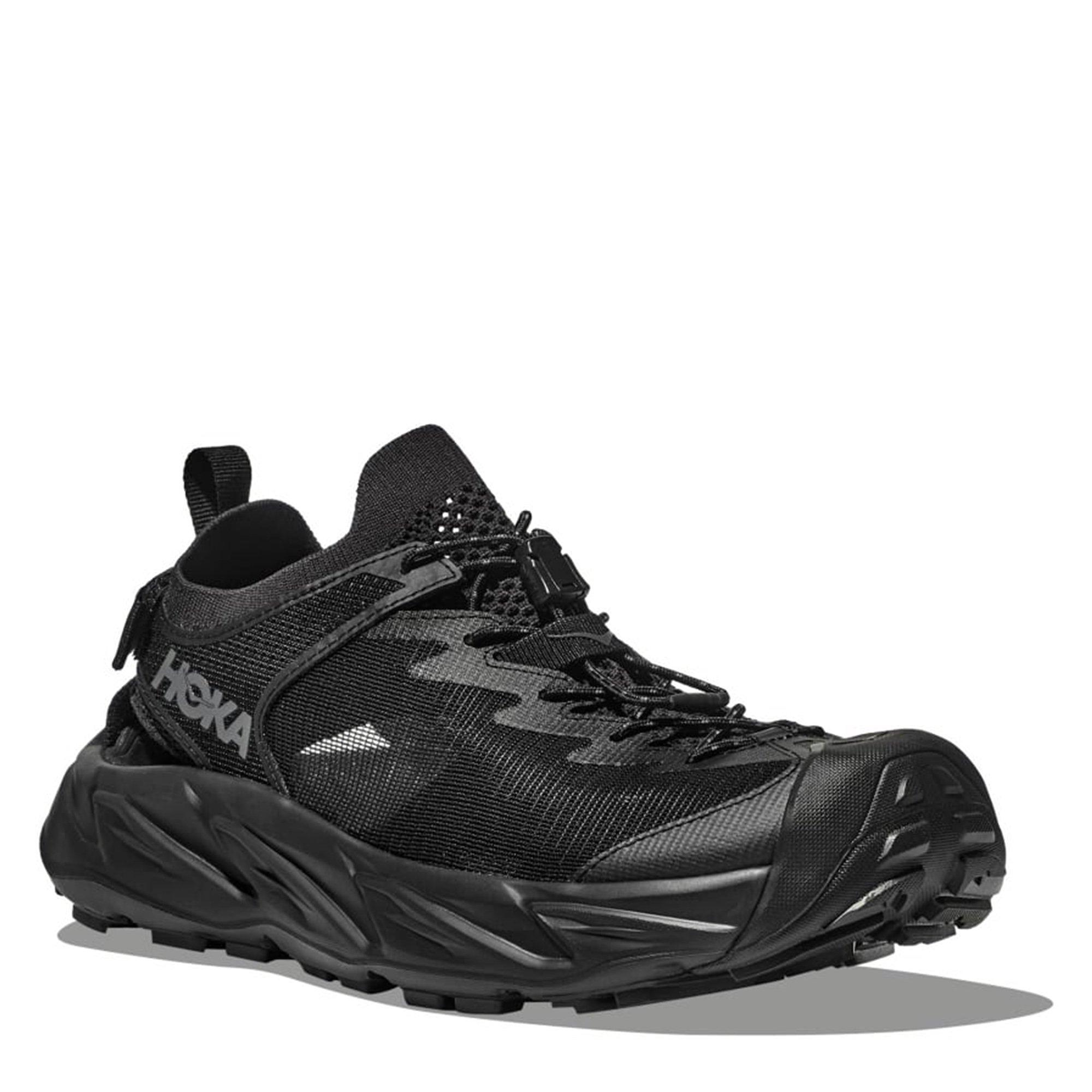 Black/Black - Hoka - Hopara 2 Womens Sandals - 3