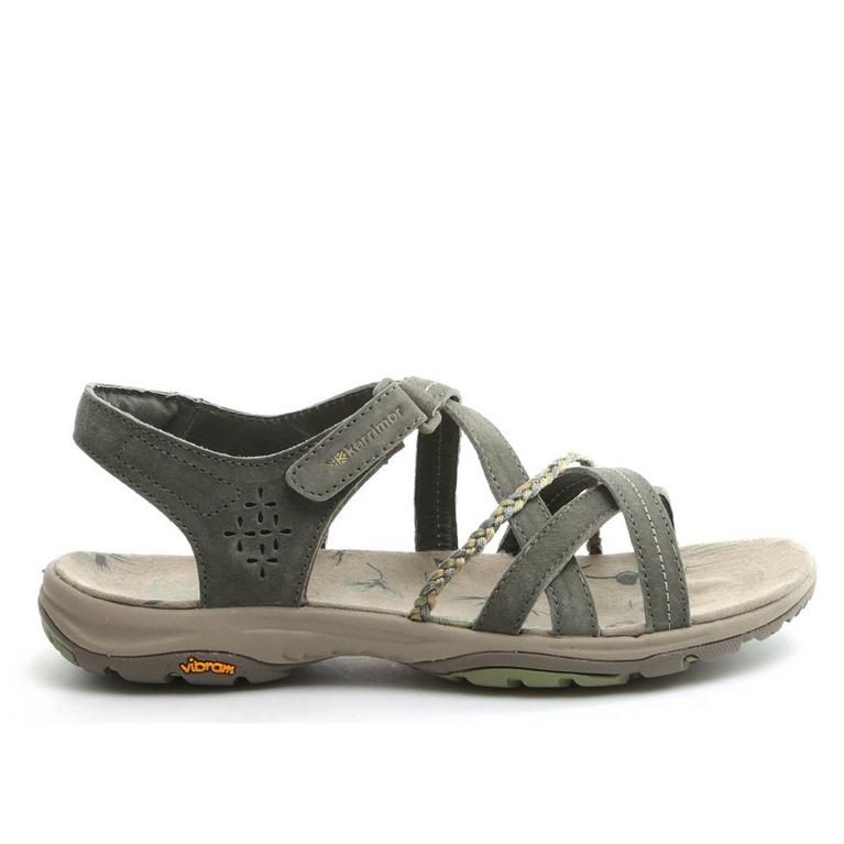Olive (there is no difference between en-GB and fr-FR for this word) - Karrimor - Gold T Bar Sandal - 1
