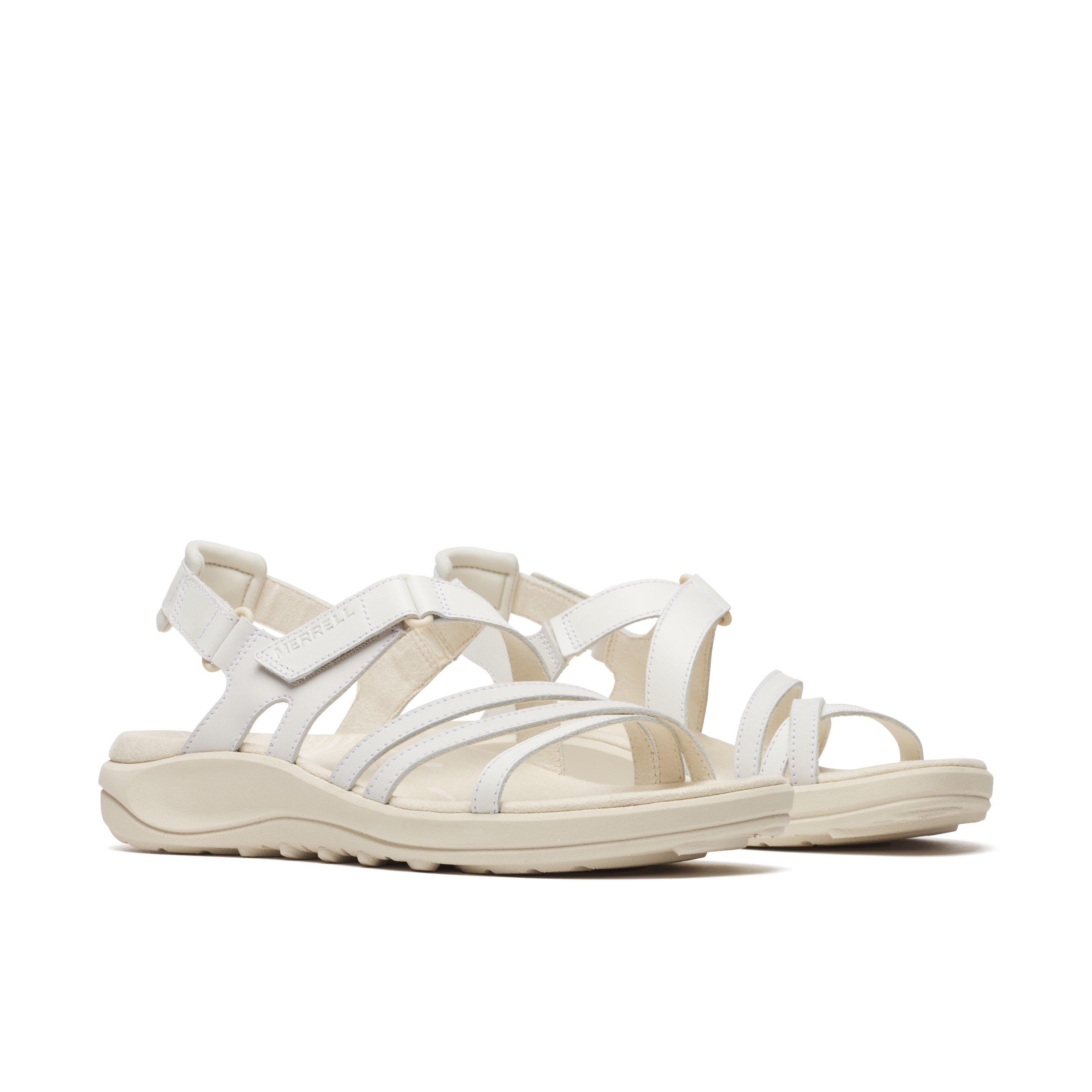 White - Merrell - Harbour Backstrap Walking Sandal Womens - 3