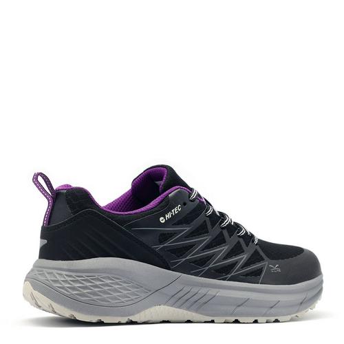 Blk/Gry/SsetPur - Hi Tec - Trail Lite Womens Trail Running Shoes - 6