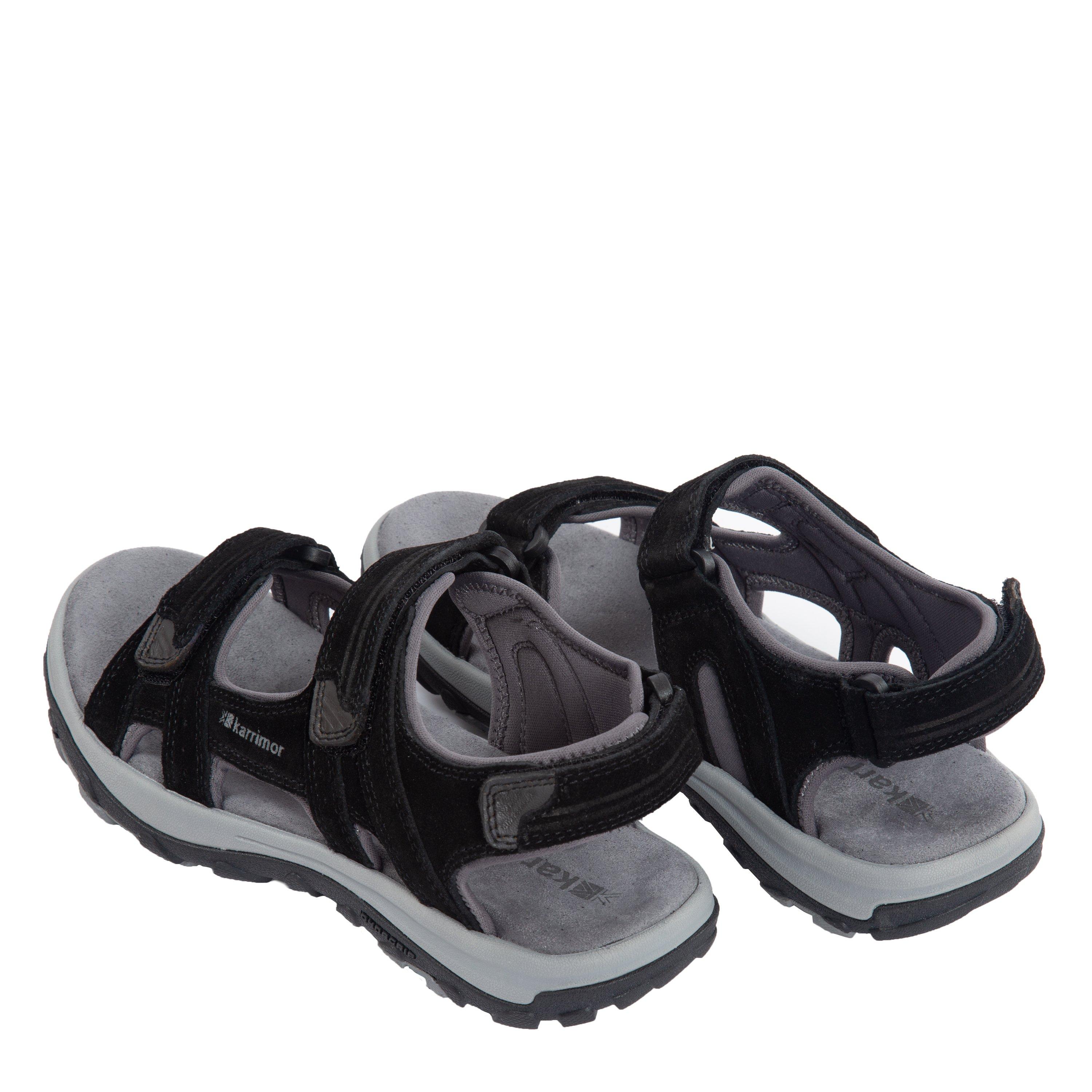 Black - Karrimor - Antibes Leather Sandals Ladies - 4