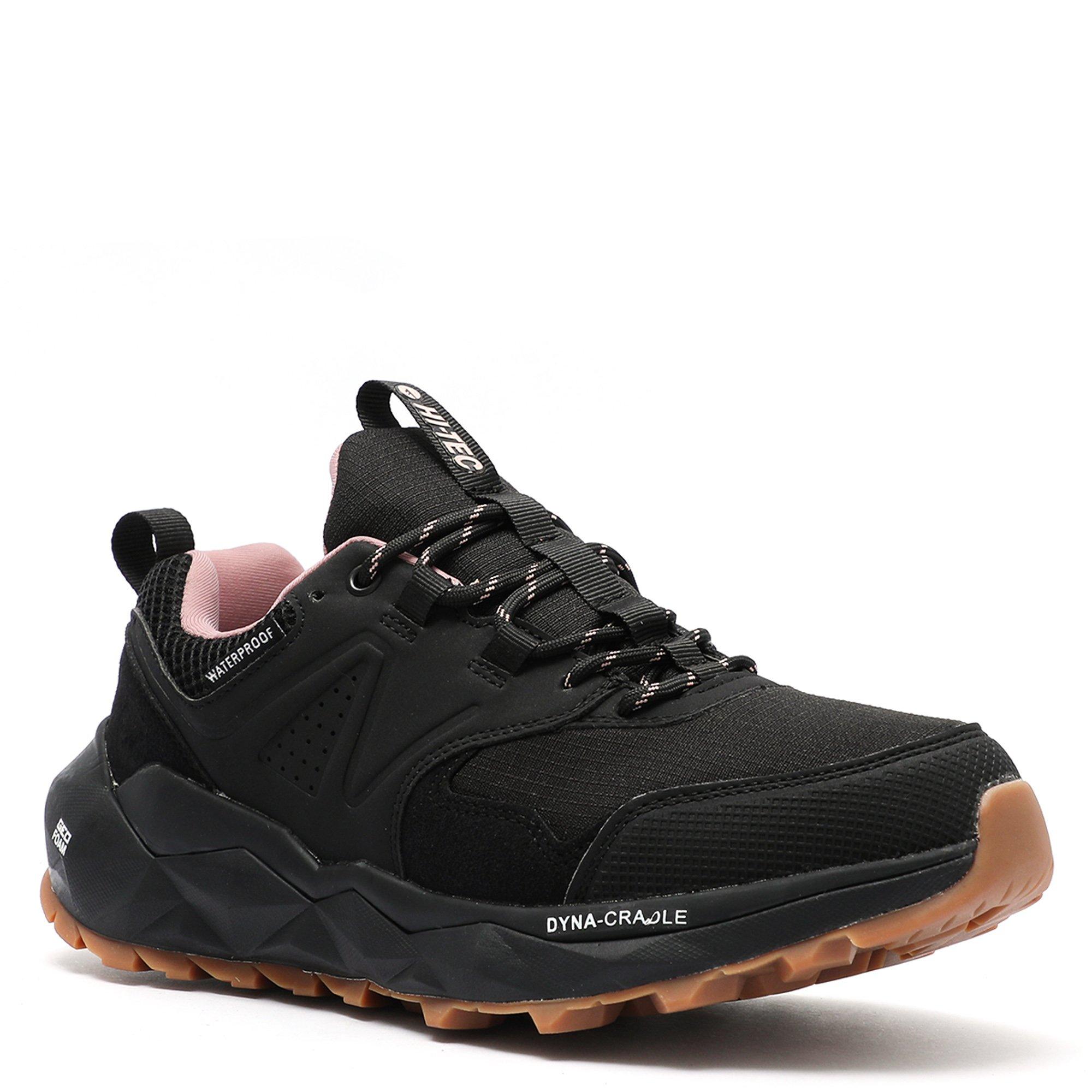 Black/Cork - Hi Tec - Geo Fox Waterproof Hiking Shoes - 5