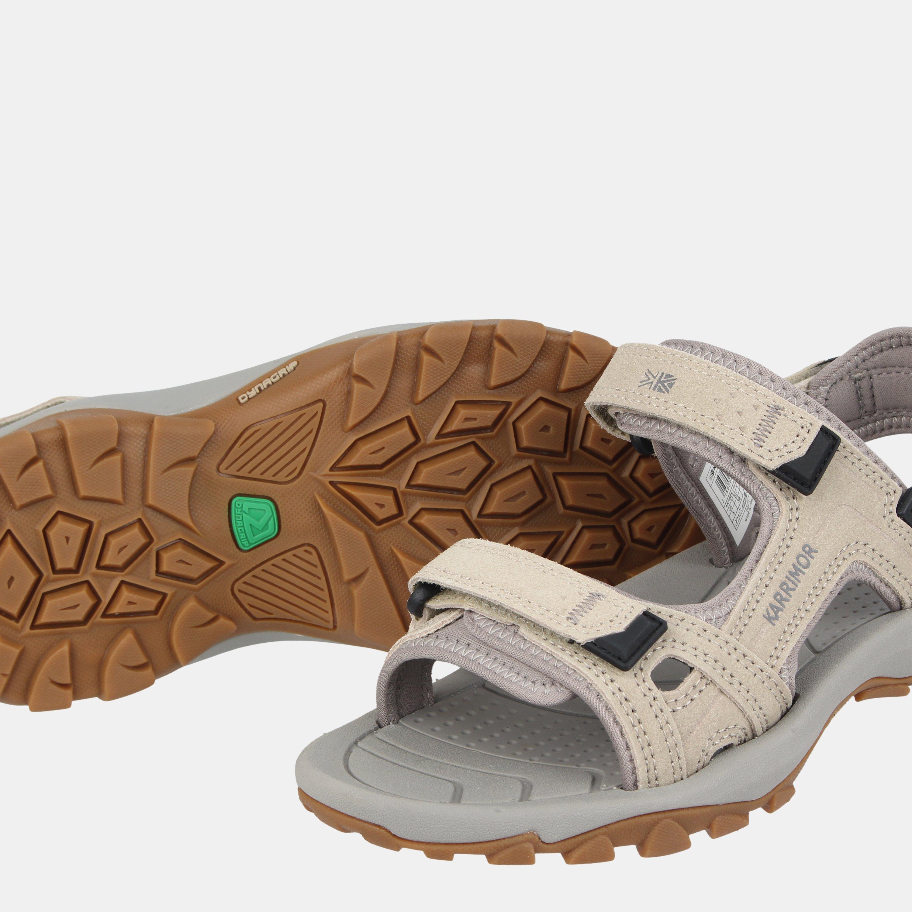 Beige - Karrimor - Women's Antibes Leather Walking Sandals - 3