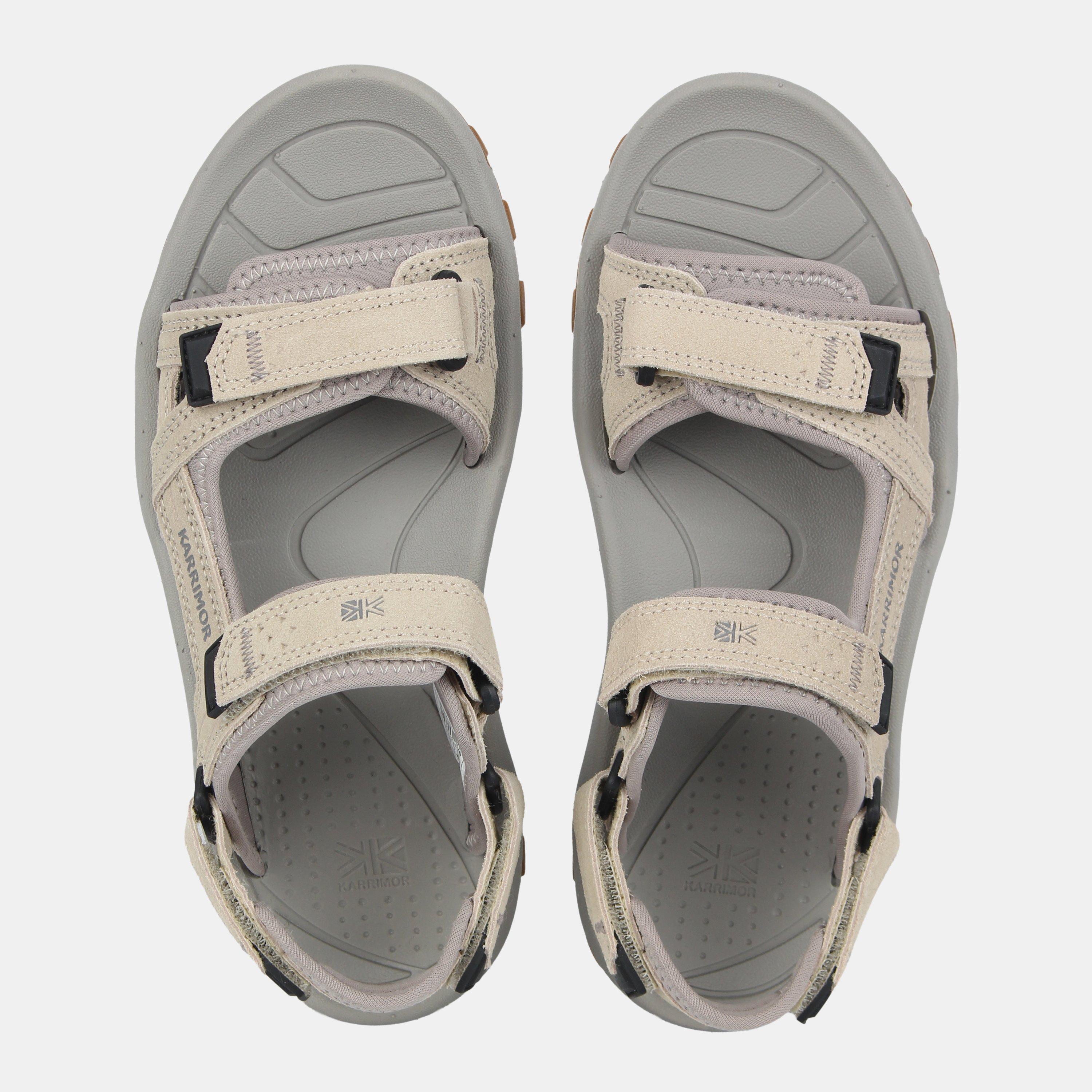 Beige - Karrimor - Women's Antibes Leather Walking Sandals - 4